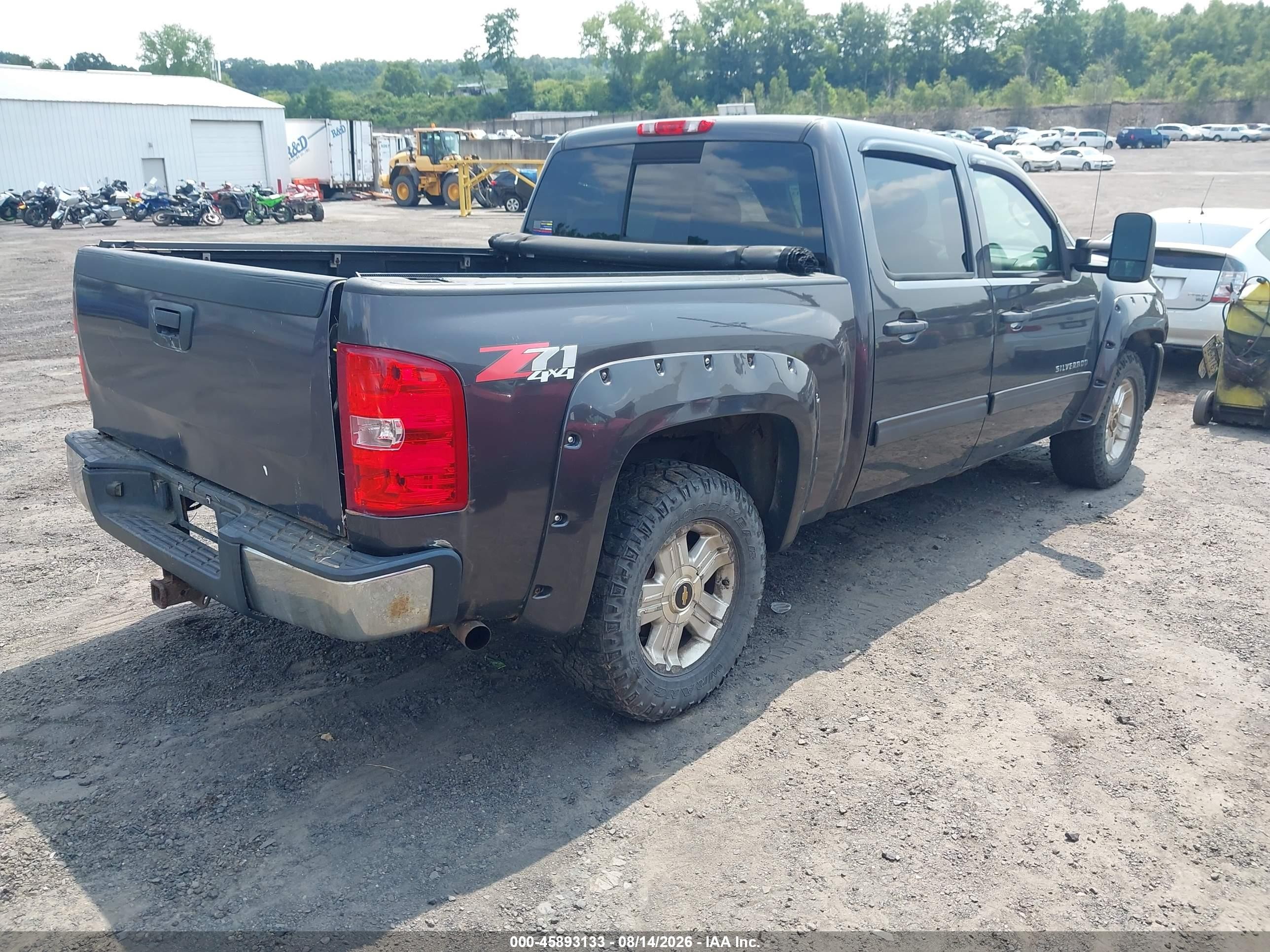2011 Chevrolet Silverado 1500 Lt Gray vin: 3GCPKSE30BG159882