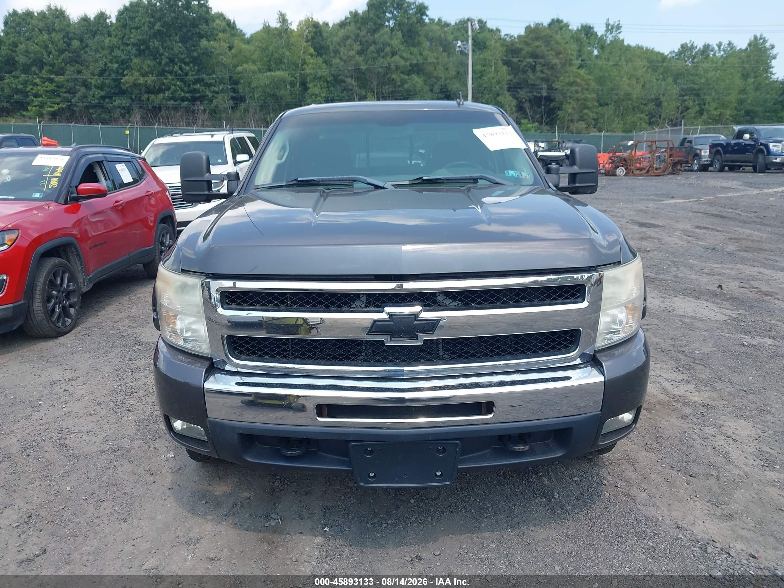 2011 Chevrolet Silverado 1500 Lt Gray vin: 3GCPKSE30BG159882