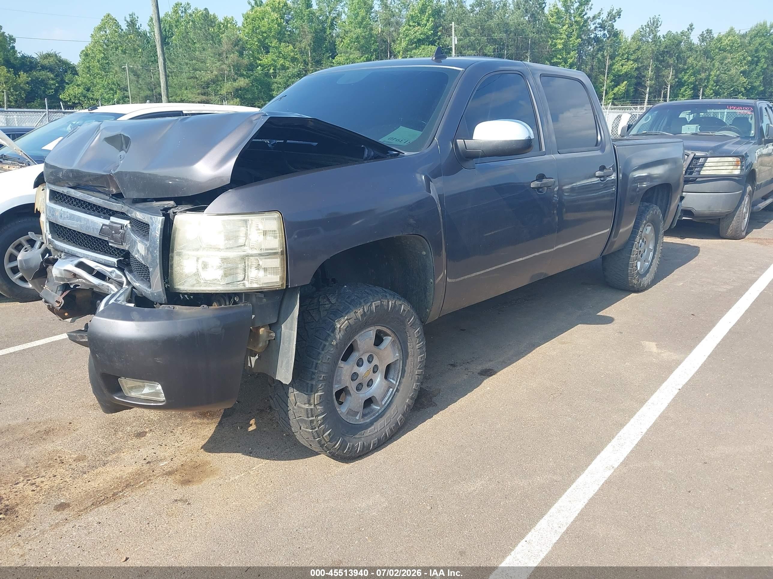 2011 Chevrolet Silverado 1500 Lt Gray vin: 3GCPKSE30BG248643