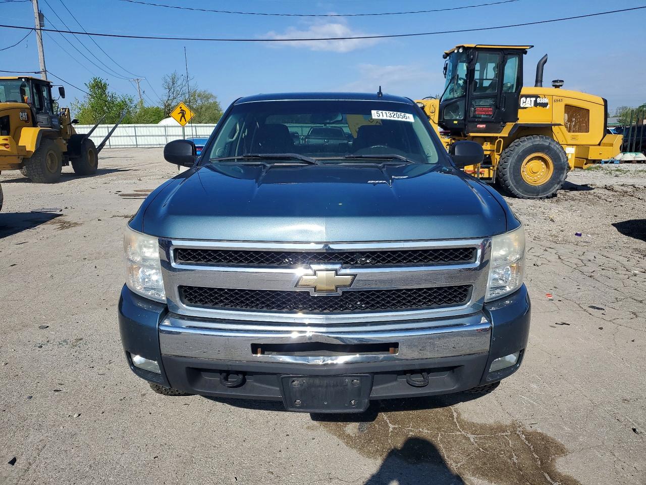 2011 Chevrolet Silverado K1500 Lt Blue vin: 3GCPKSE30BG379118