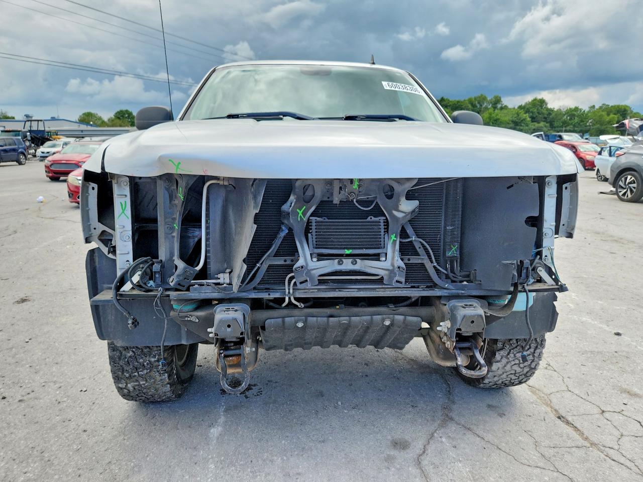 2011 Chevrolet Silverado K1500 Lt Silver vin: 3GCPKSE30BG383380