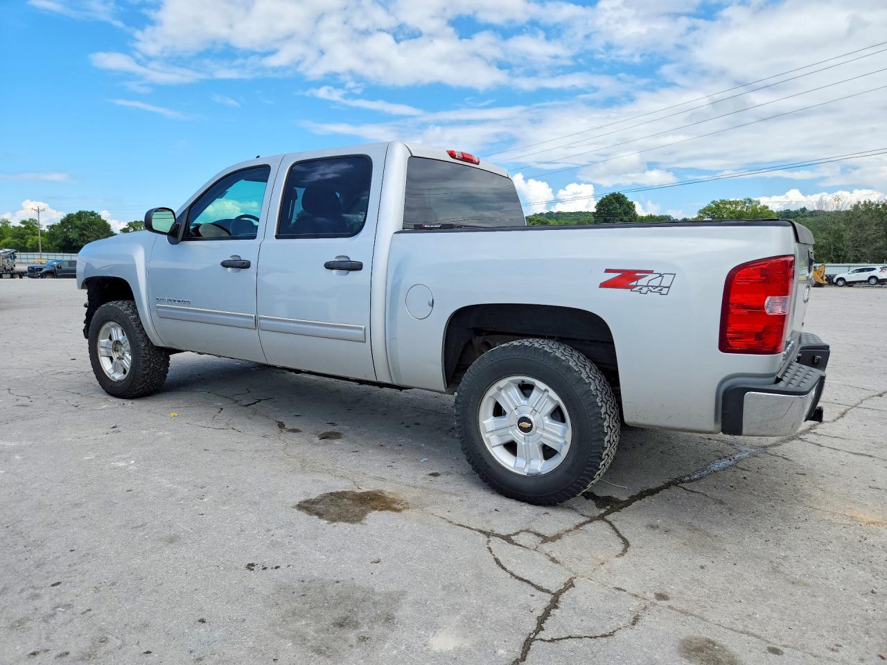 2011 Chevrolet Silverado K1500 Lt Silver vin: 3GCPKSE30BG383380