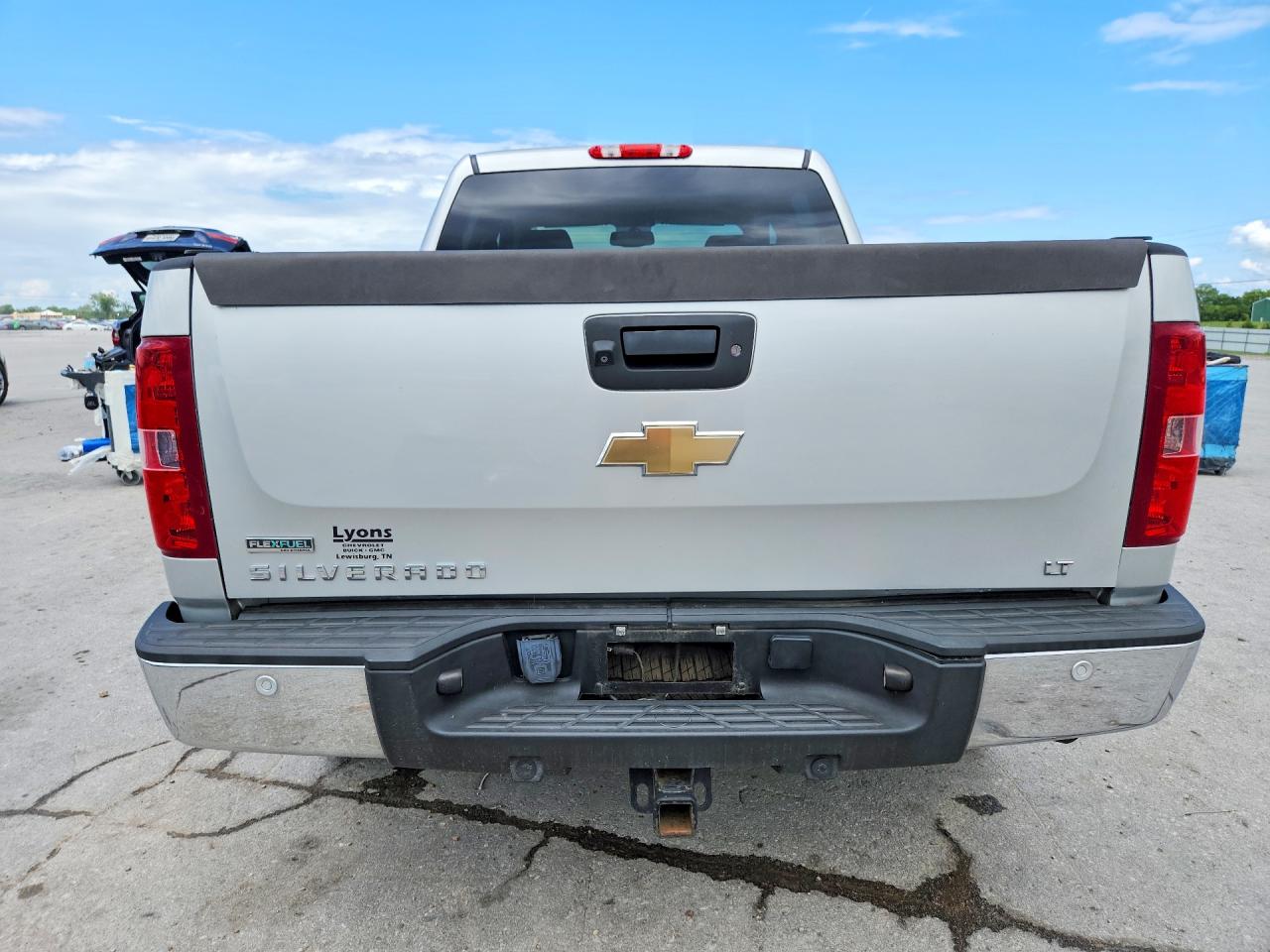 2011 Chevrolet Silverado K1500 Lt Silver vin: 3GCPKSE30BG383380