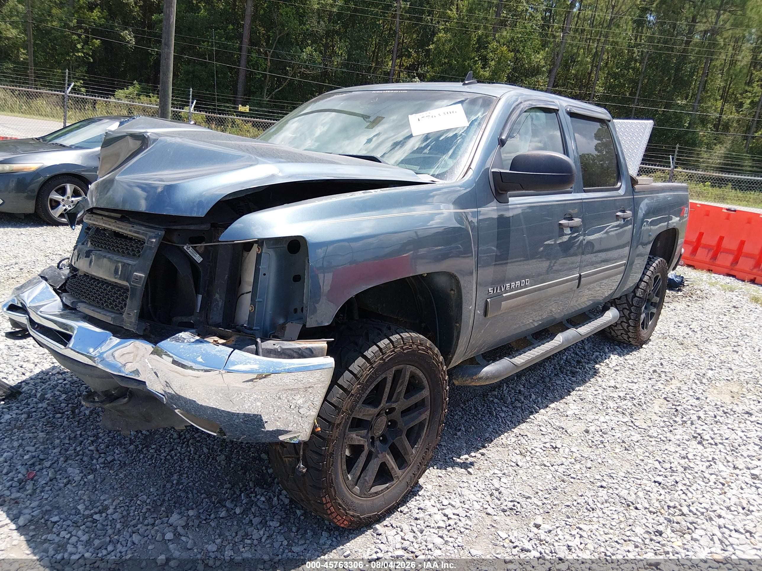 2011 Chevrolet Silverado 1500 Lt Blue vin: 3GCPKSE30BG404437