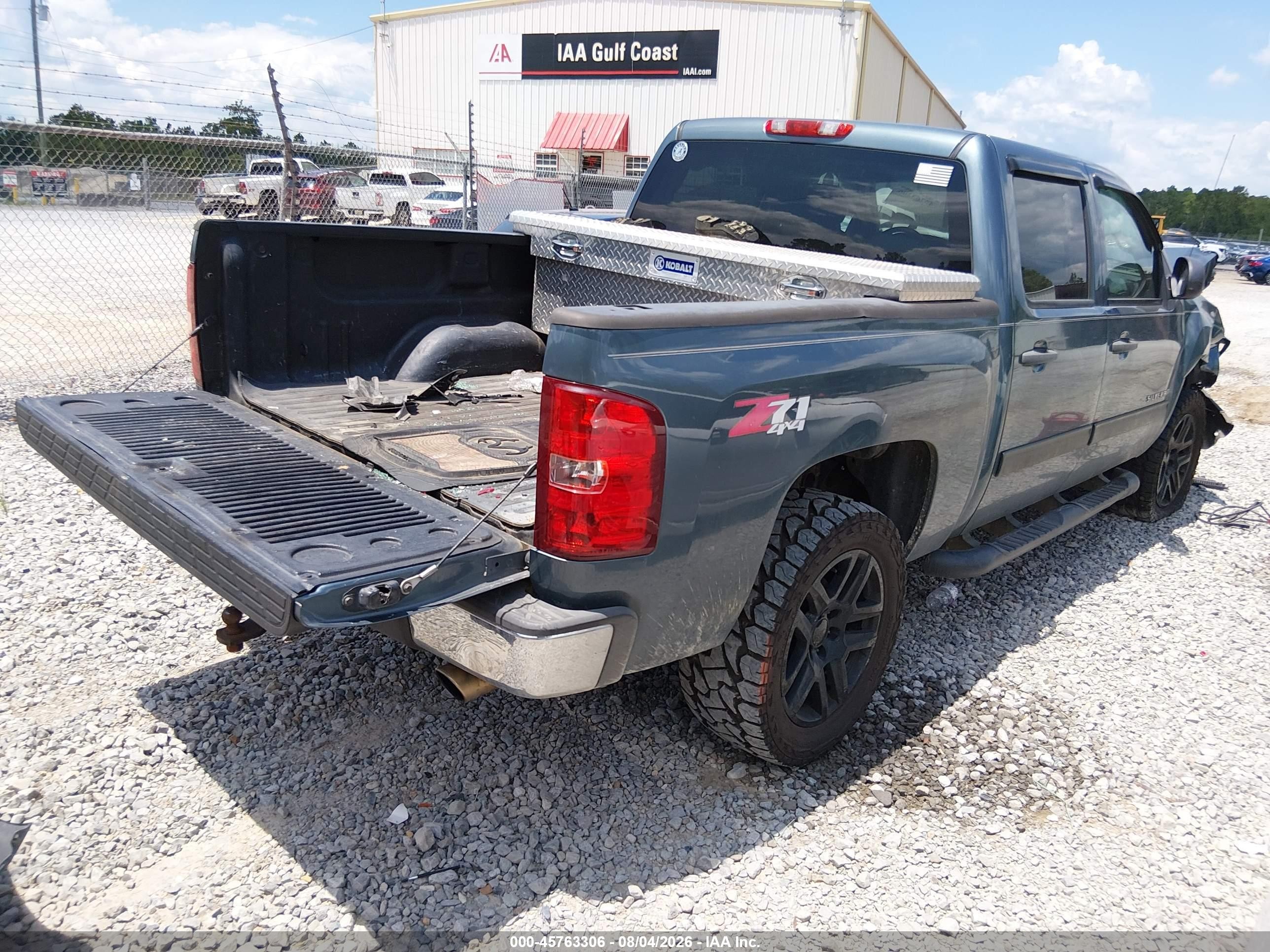 2011 Chevrolet Silverado 1500 Lt Blue vin: 3GCPKSE30BG404437