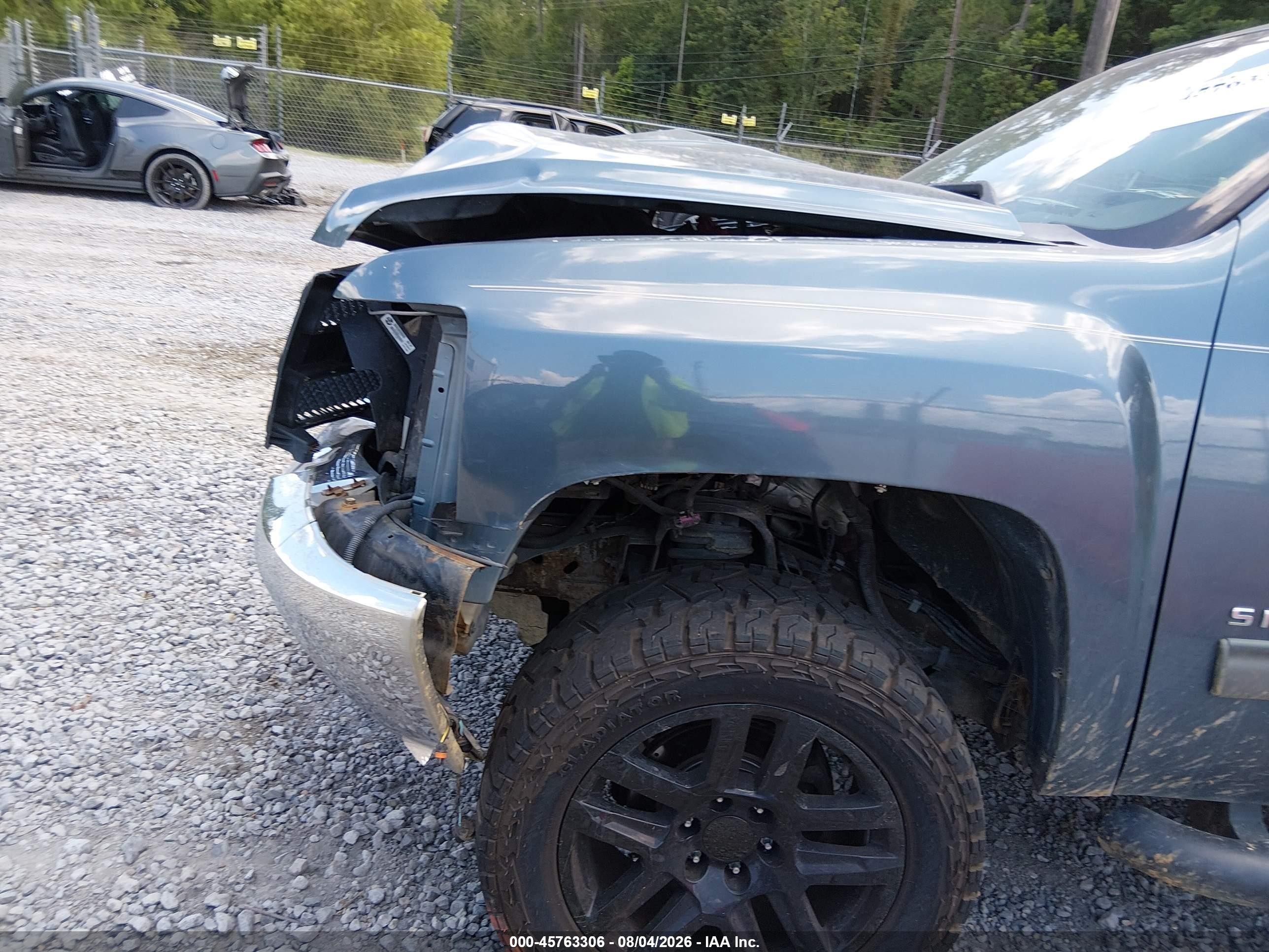 2011 Chevrolet Silverado 1500 Lt Blue vin: 3GCPKSE30BG404437