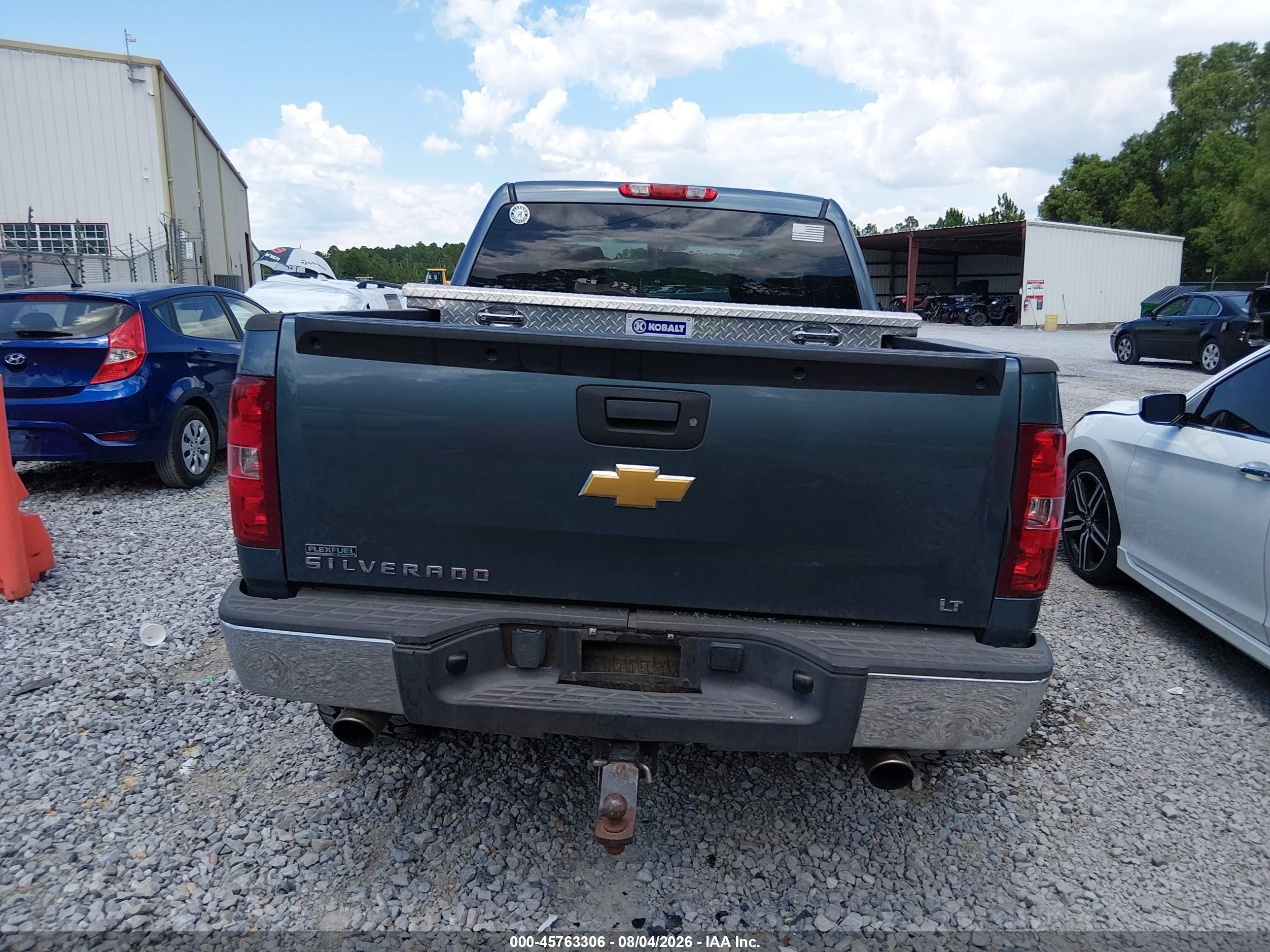 2011 Chevrolet Silverado 1500 Lt Blue vin: 3GCPKSE30BG404437