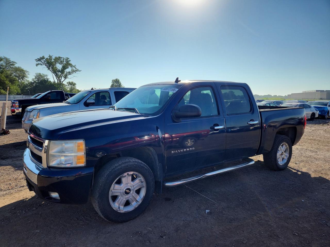 2011 Chevrolet Silverado K1500 Lt Blue vin: 3GCPKSE32BG156224