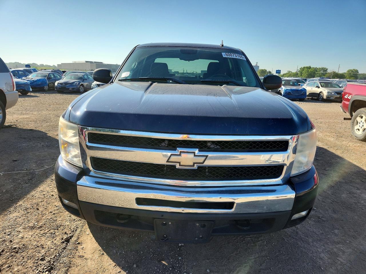 2011 Chevrolet Silverado K1500 Lt Blue vin: 3GCPKSE32BG156224