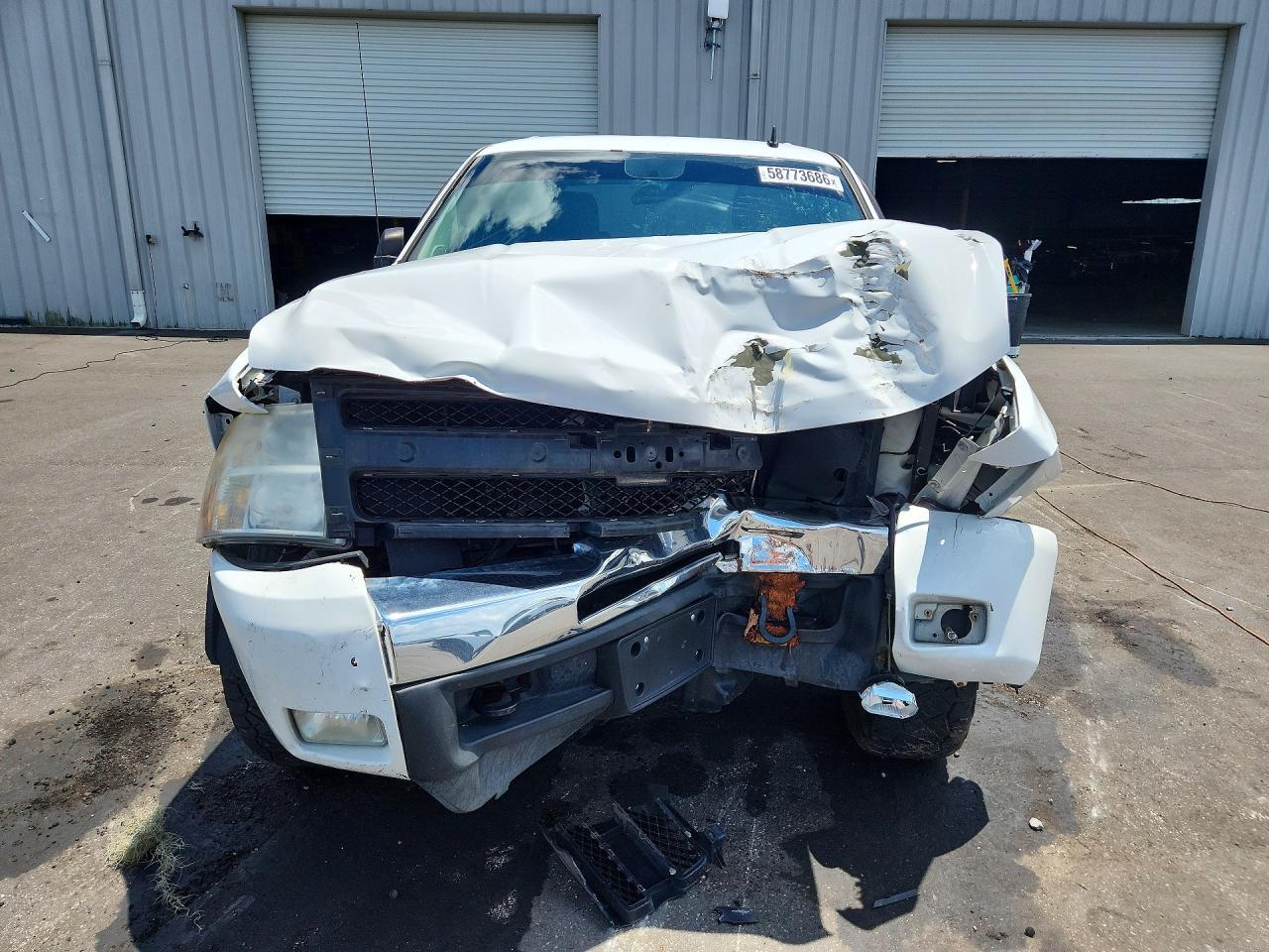 2011 Chevrolet Silverado K1500 Lt Белый vin: 3GCPKSE32BG205812