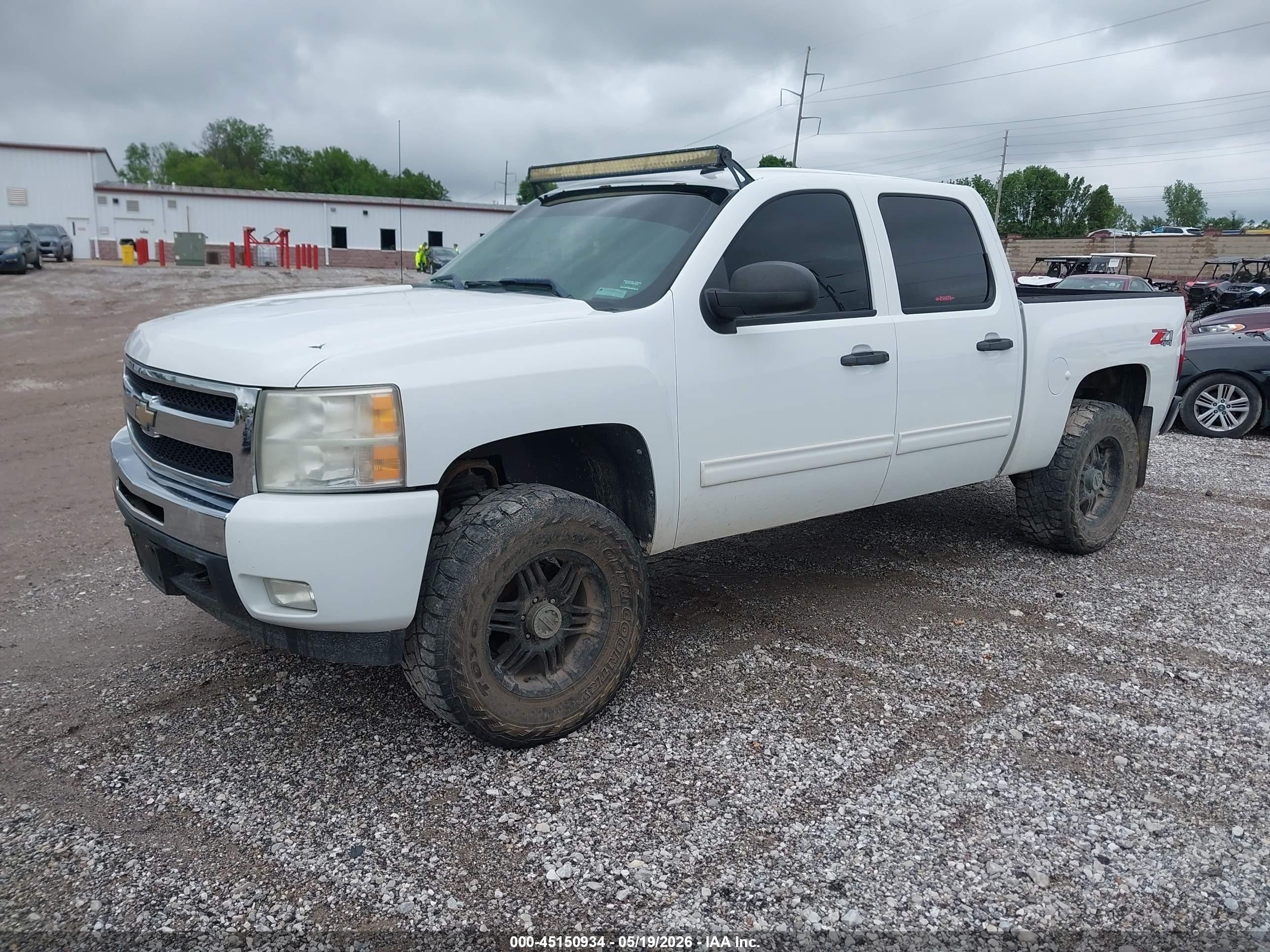 2011 Chevrolet Silverado 1500 Lt White vin: 3GCPKSE32BG224702