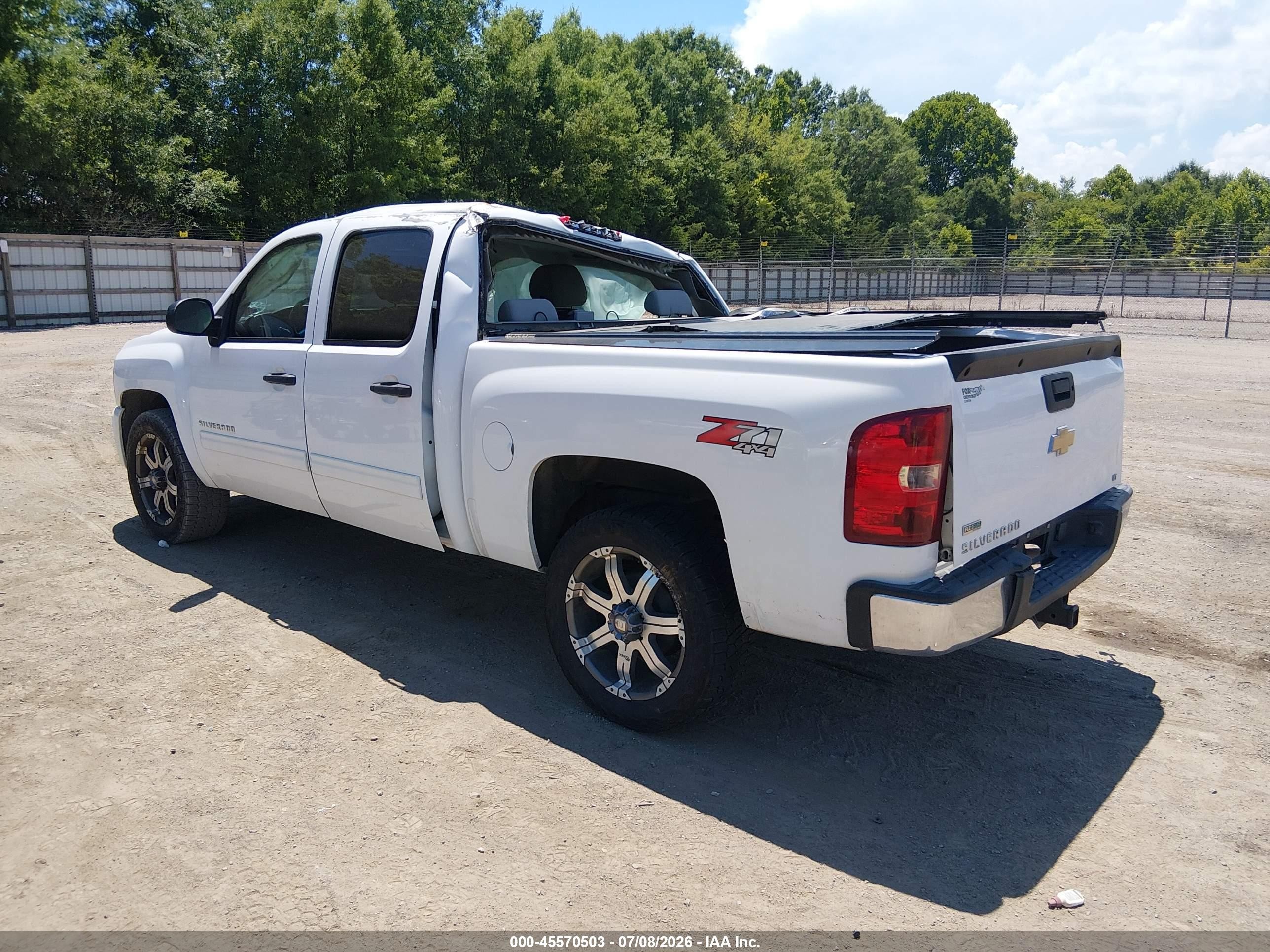 2011 Chevrolet Silverado 1500 Lt White vin: 3GCPKSE32BG368556