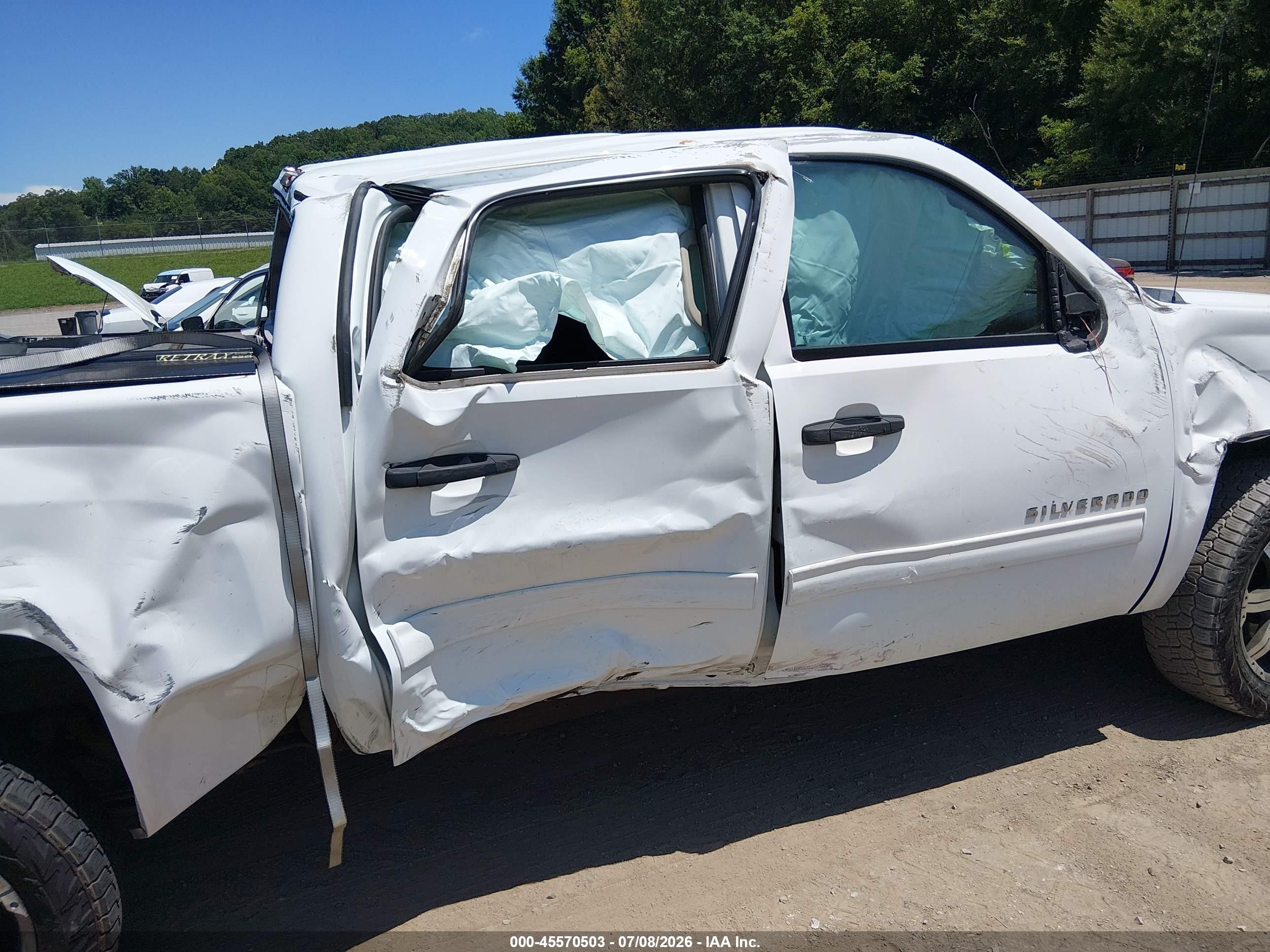 2011 Chevrolet Silverado 1500 Lt White vin: 3GCPKSE32BG368556