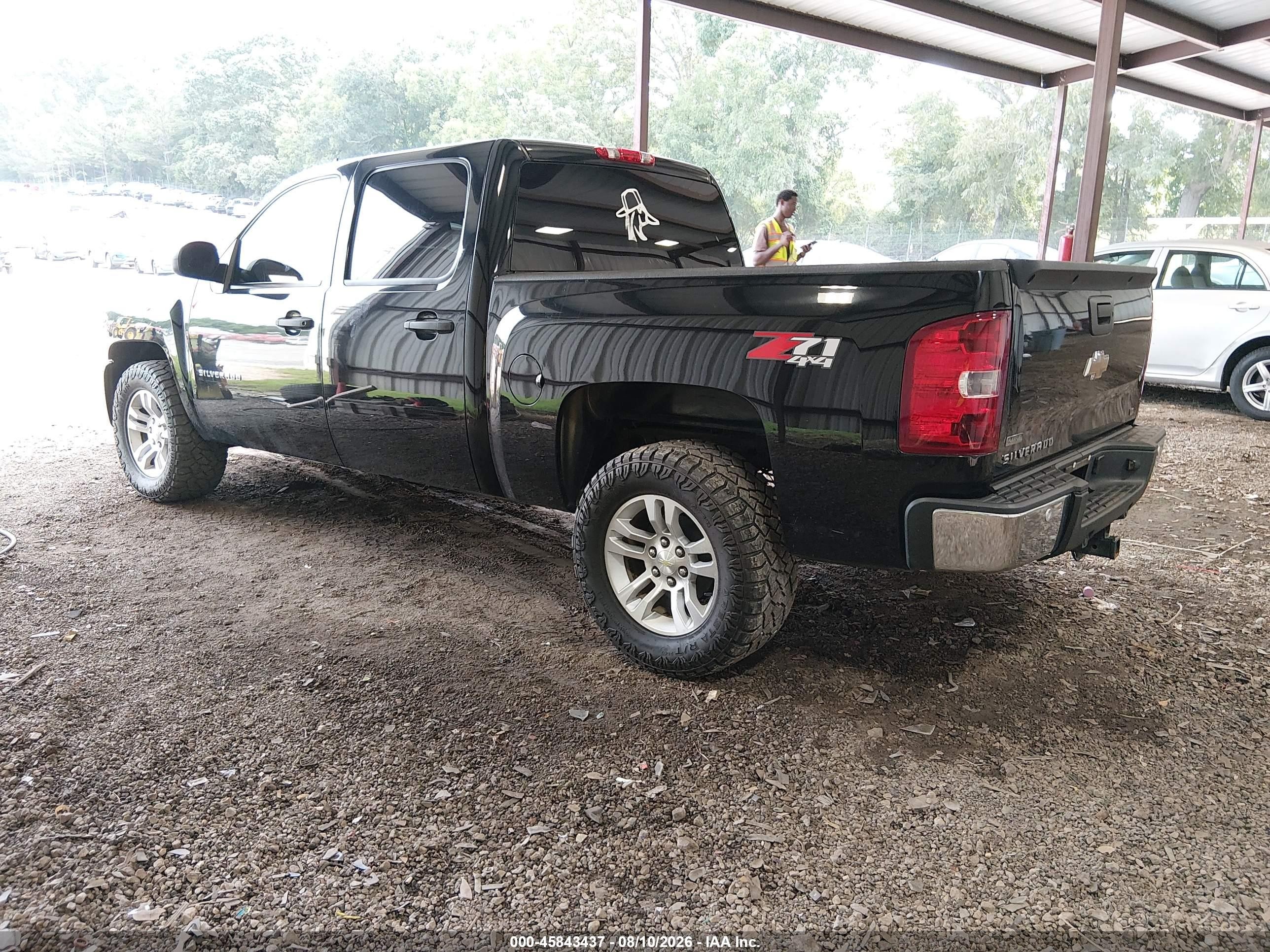 2011 Chevrolet Silverado 1500 Lt Черный vin: 3GCPKSE32BG392680
