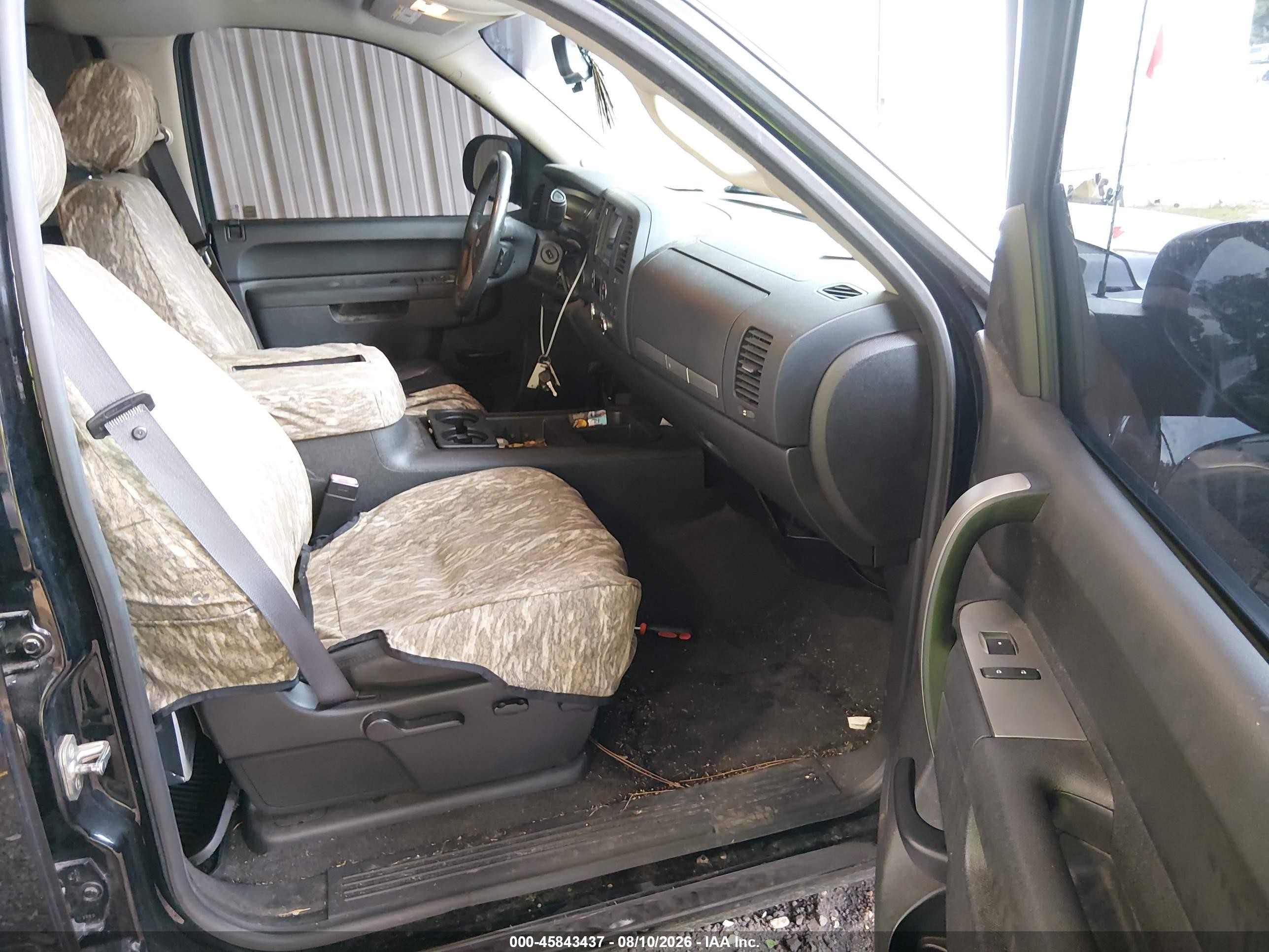 2011 Chevrolet Silverado 1500 Lt Черный vin: 3GCPKSE32BG392680