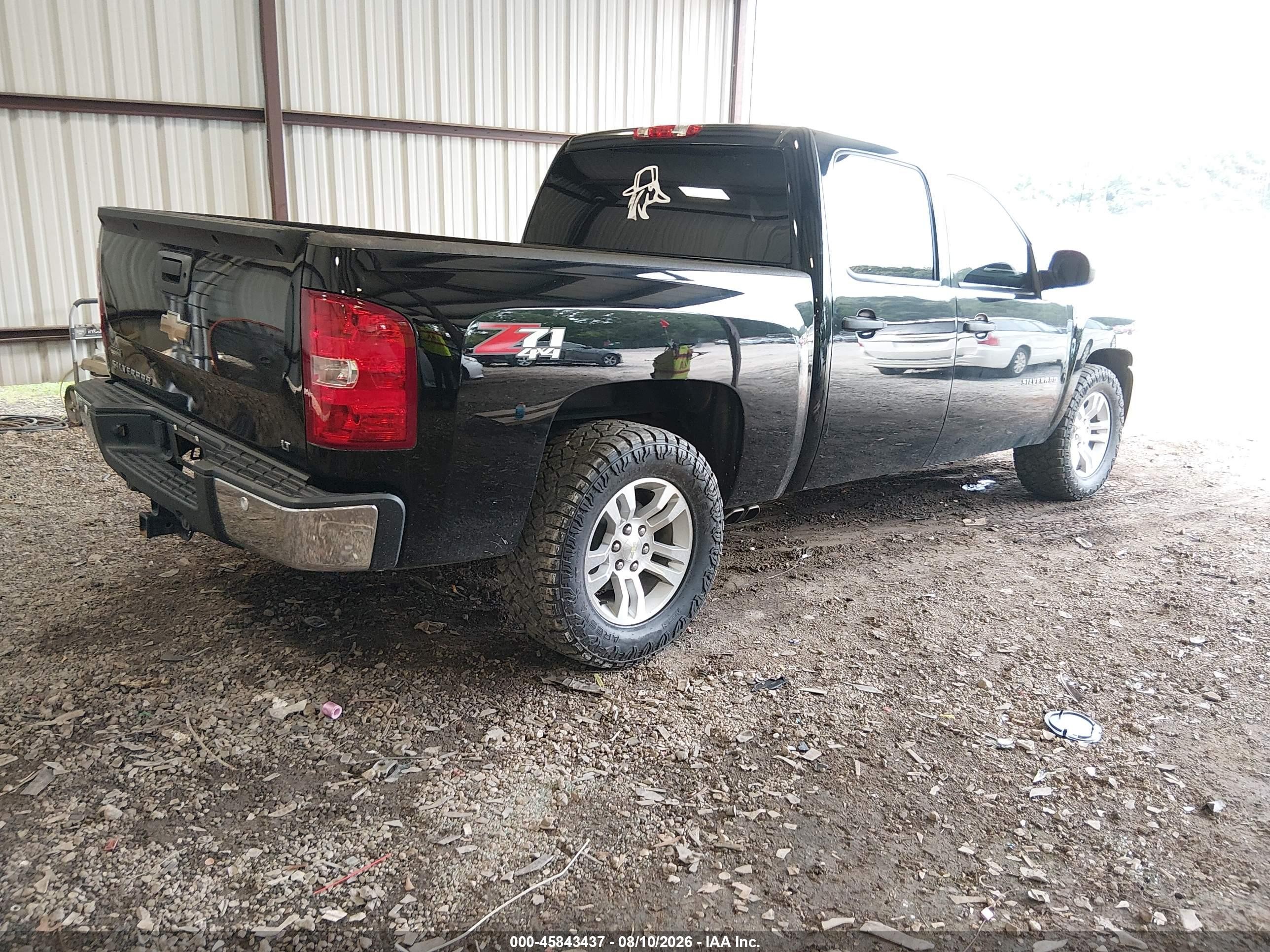 2011 Chevrolet Silverado 1500 Lt Черный vin: 3GCPKSE32BG392680
