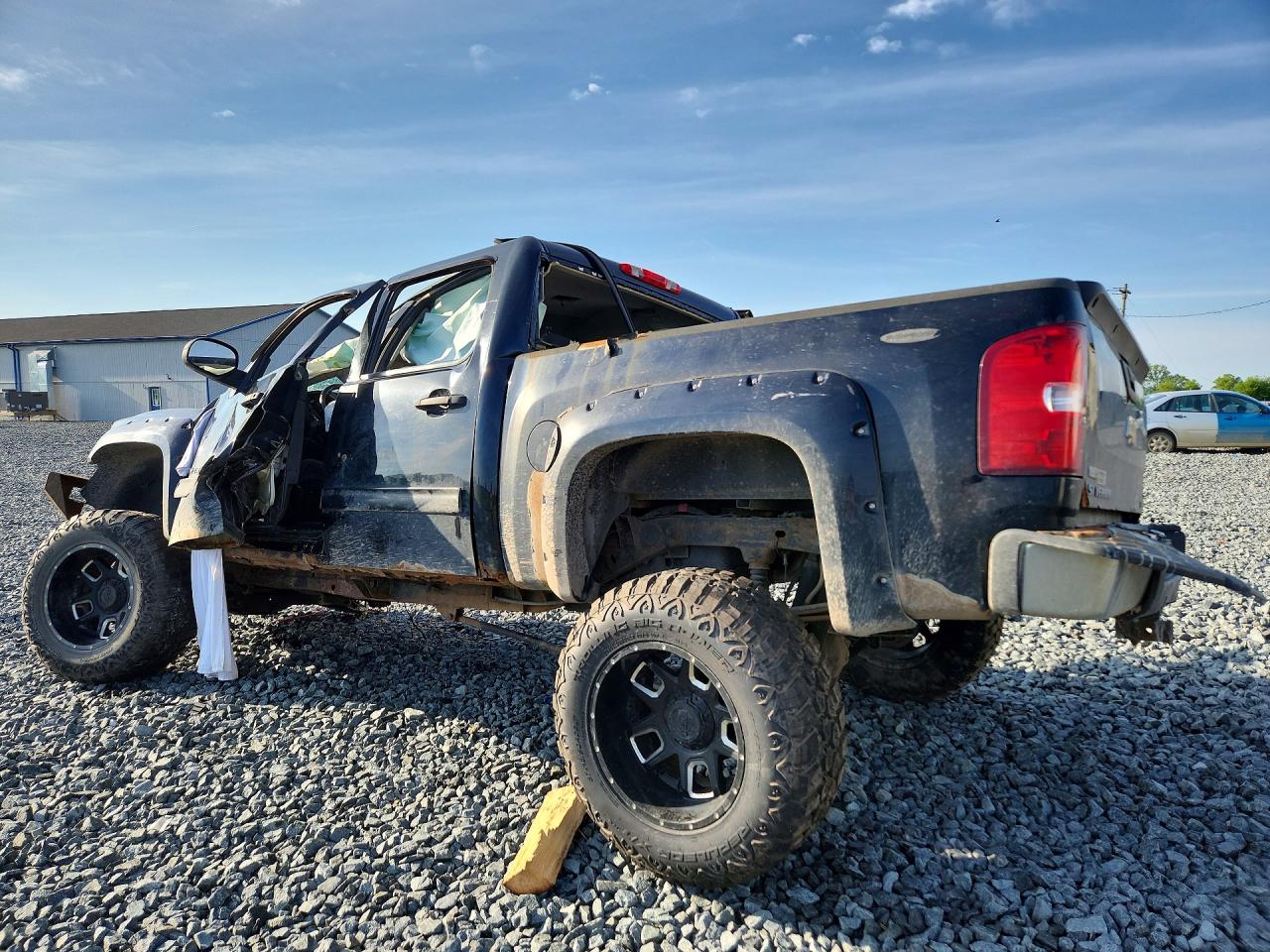 2011 Chevrolet Silverado K1500 Lt Black vin: 3GCPKSE32BG399306
