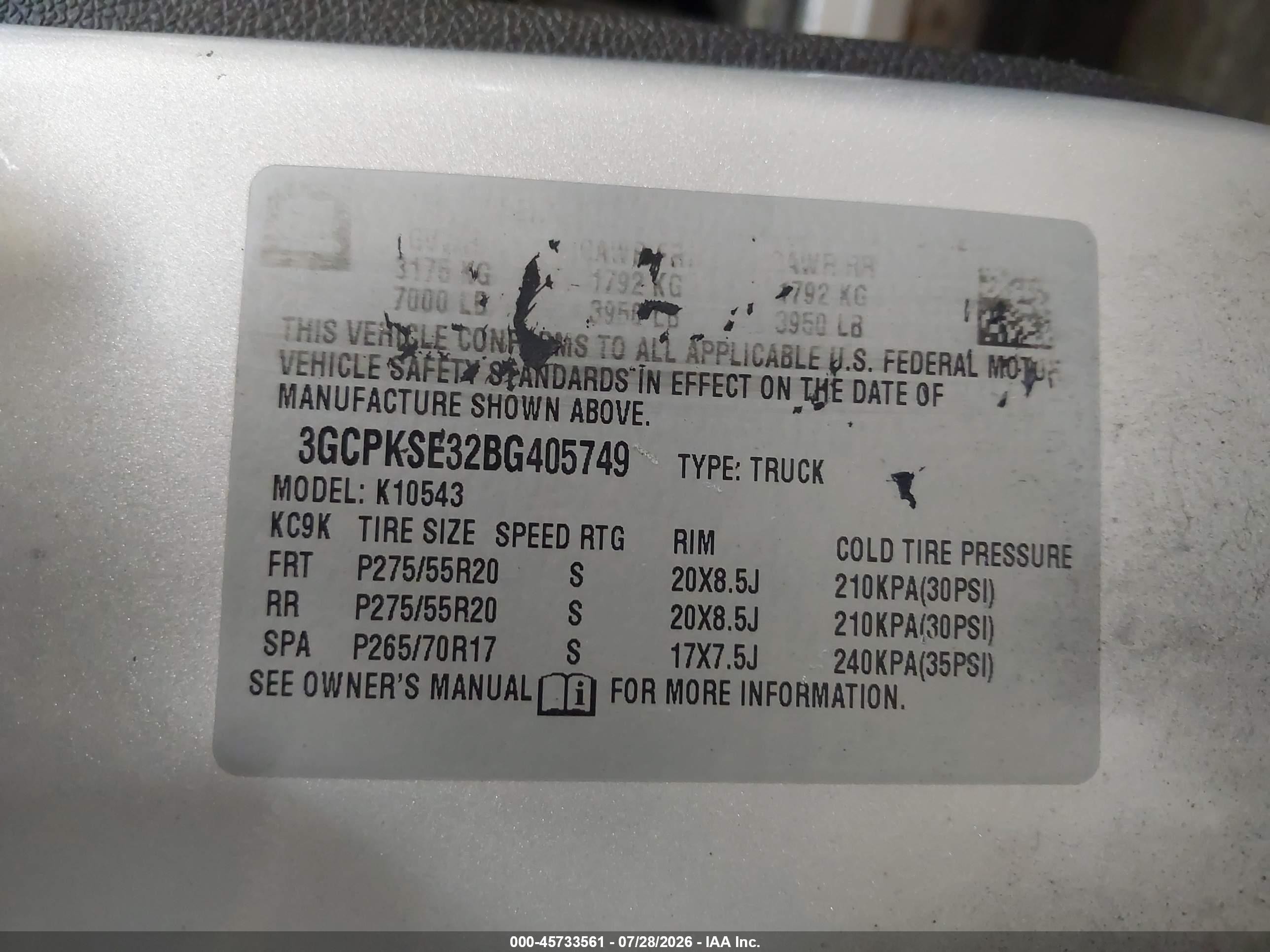 2011 Chevrolet Silverado 1500 Lt Серебряный vin: 3GCPKSE32BG405749