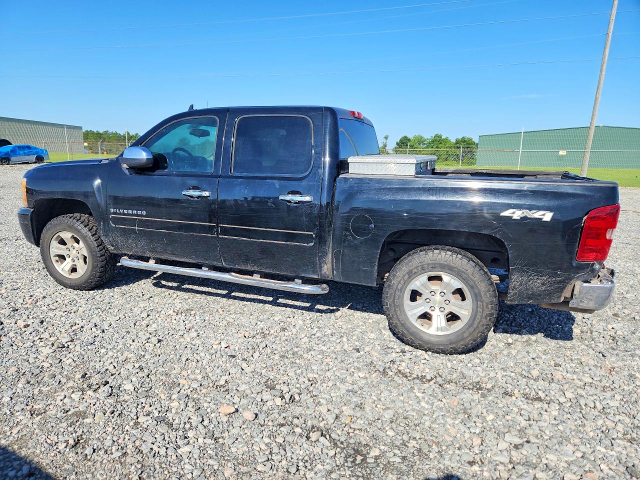2011 Chevrolet Silverado K1500 Lt Black vin: 3GCPKSE33BG172822