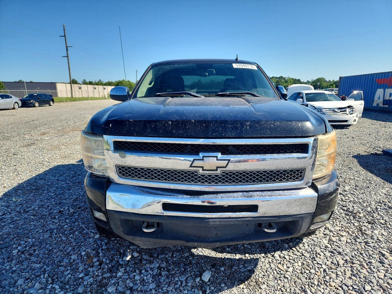 2011 Chevrolet Silverado K1500 Lt Black vin: 3GCPKSE33BG172822