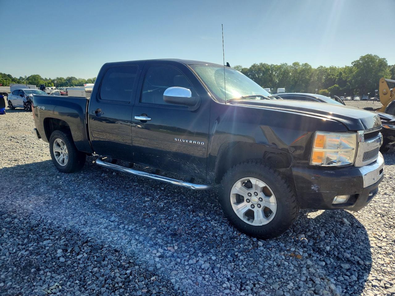 2011 Chevrolet Silverado K1500 Lt Black vin: 3GCPKSE33BG172822