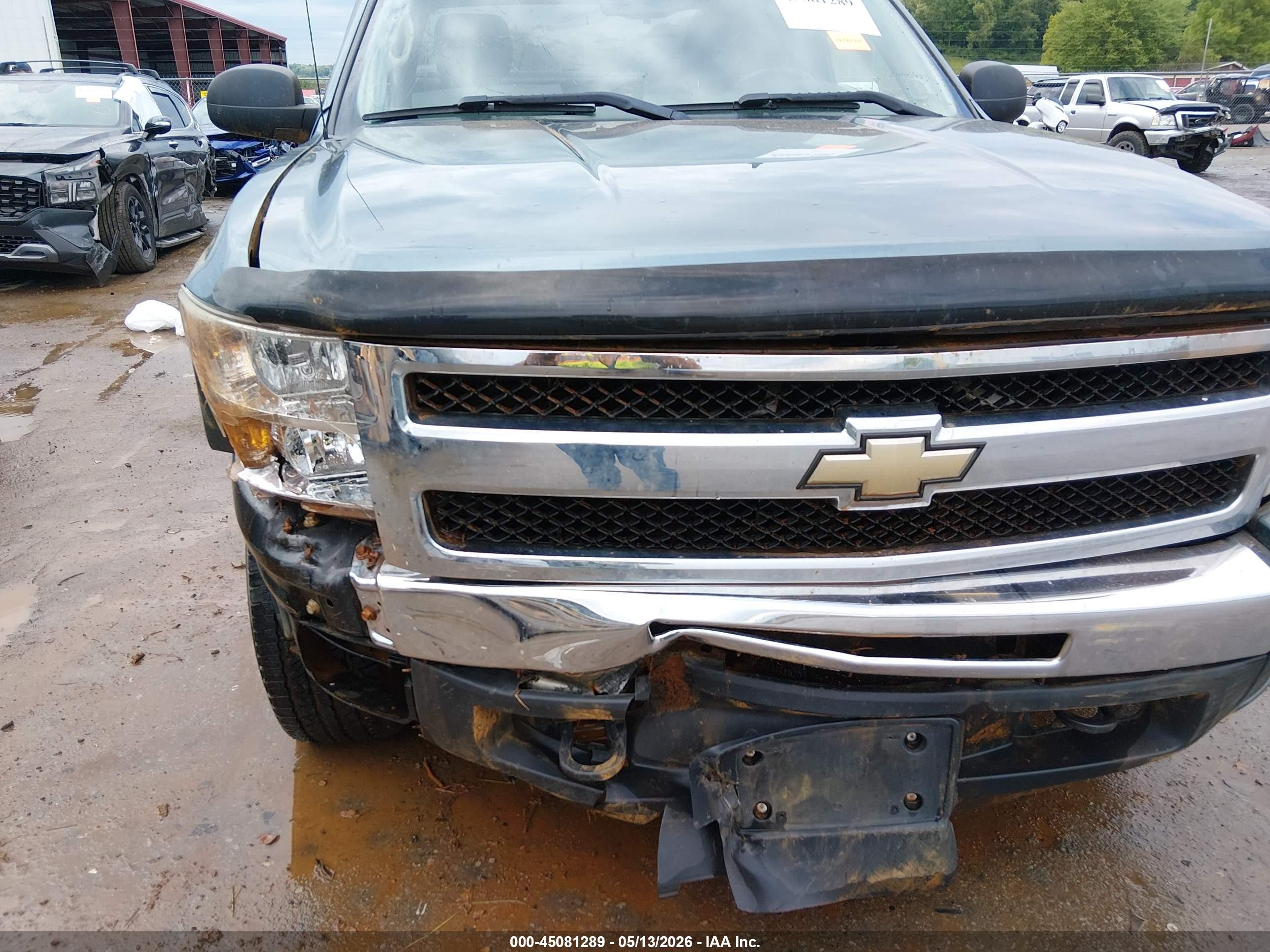2011 Chevrolet Silverado 1500 Lt Blue vin: 3GCPKSE33BG222778