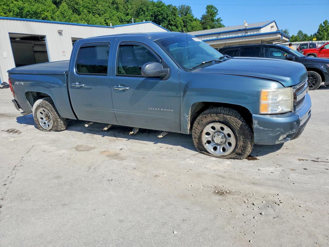 2011 Chevrolet Silverado K1500 Lt Синий vin: 3GCPKSE33BG283855