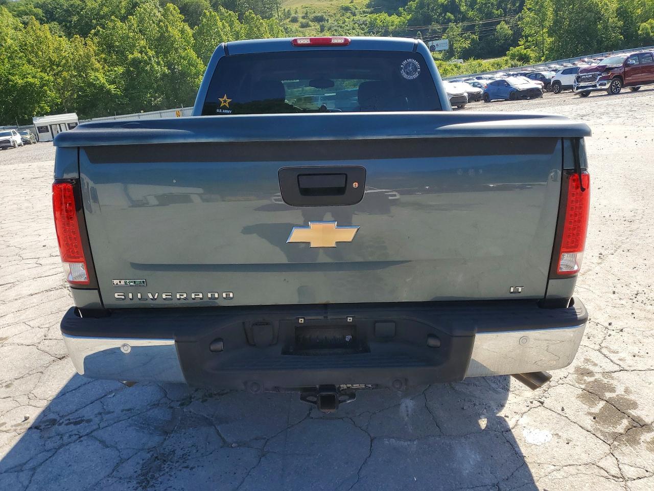 2011 Chevrolet Silverado K1500 Lt Синий vin: 3GCPKSE33BG283855