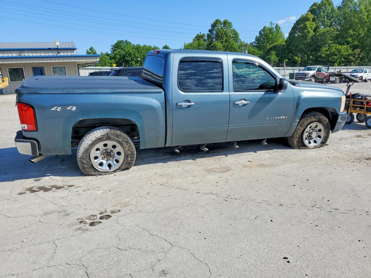 2011 Chevrolet Silverado K1500 Lt Синий vin: 3GCPKSE33BG283855
