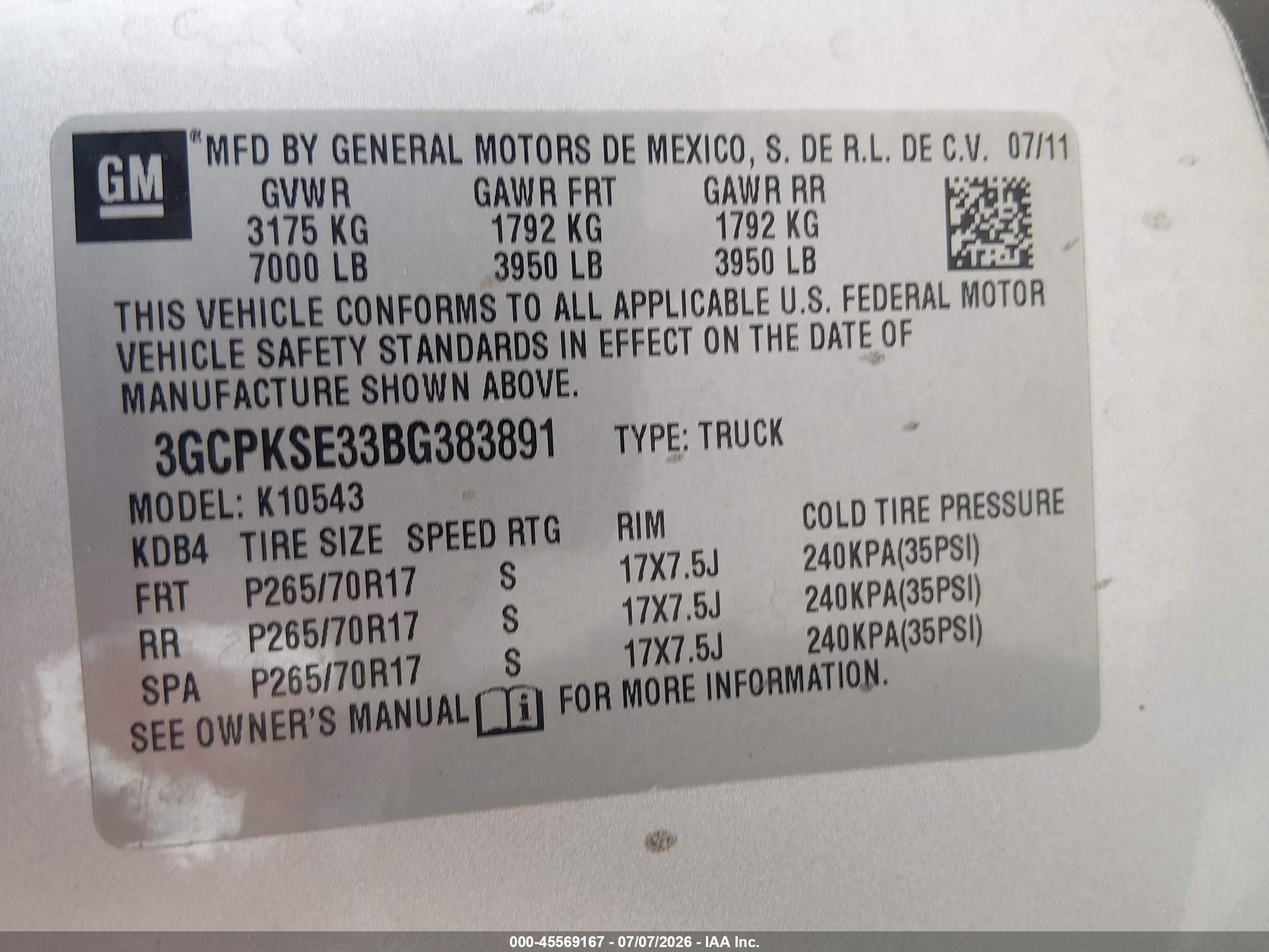 2011 Chevrolet Silverado 1500 Lt Gray vin: 3GCPKSE33BG383891