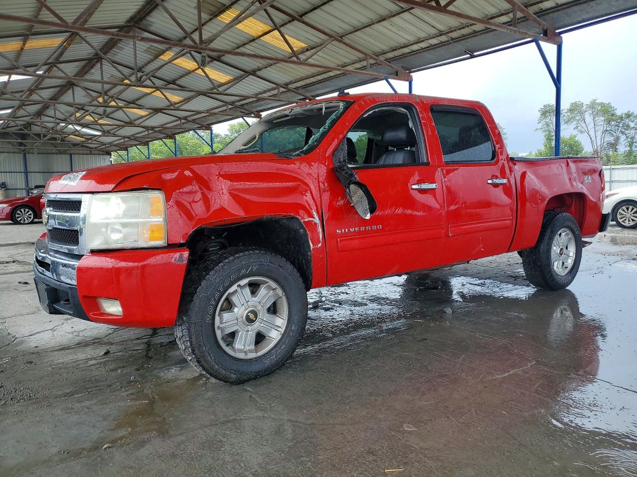 2011 Chevrolet Silverado K1500 Lt Red vin: 3GCPKSE34BG213104