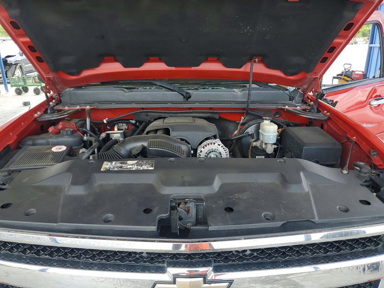 2011 Chevrolet Silverado K1500 Lt Red vin: 3GCPKSE34BG213104