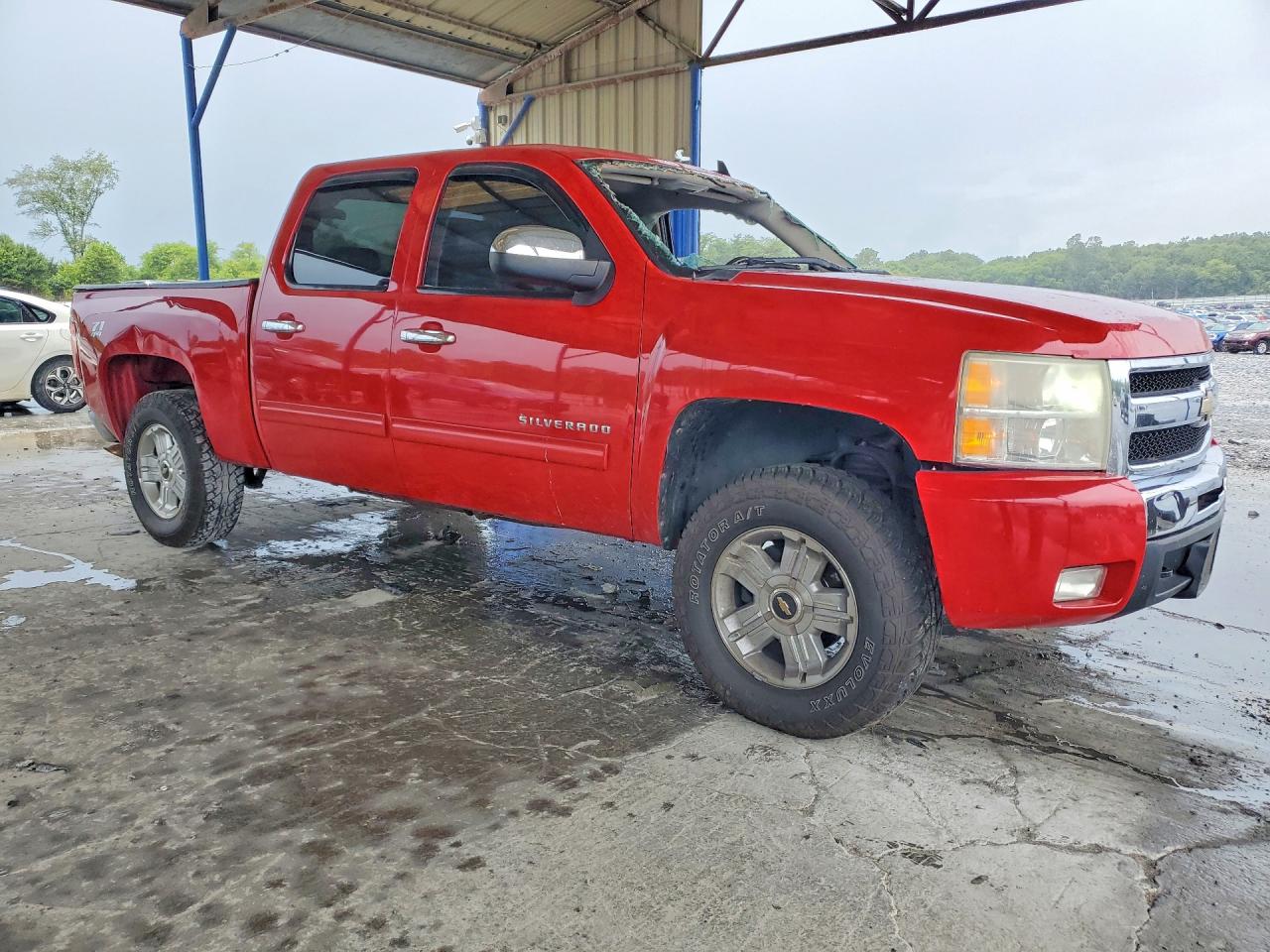 2011 Chevrolet Silverado K1500 Lt Red vin: 3GCPKSE34BG213104