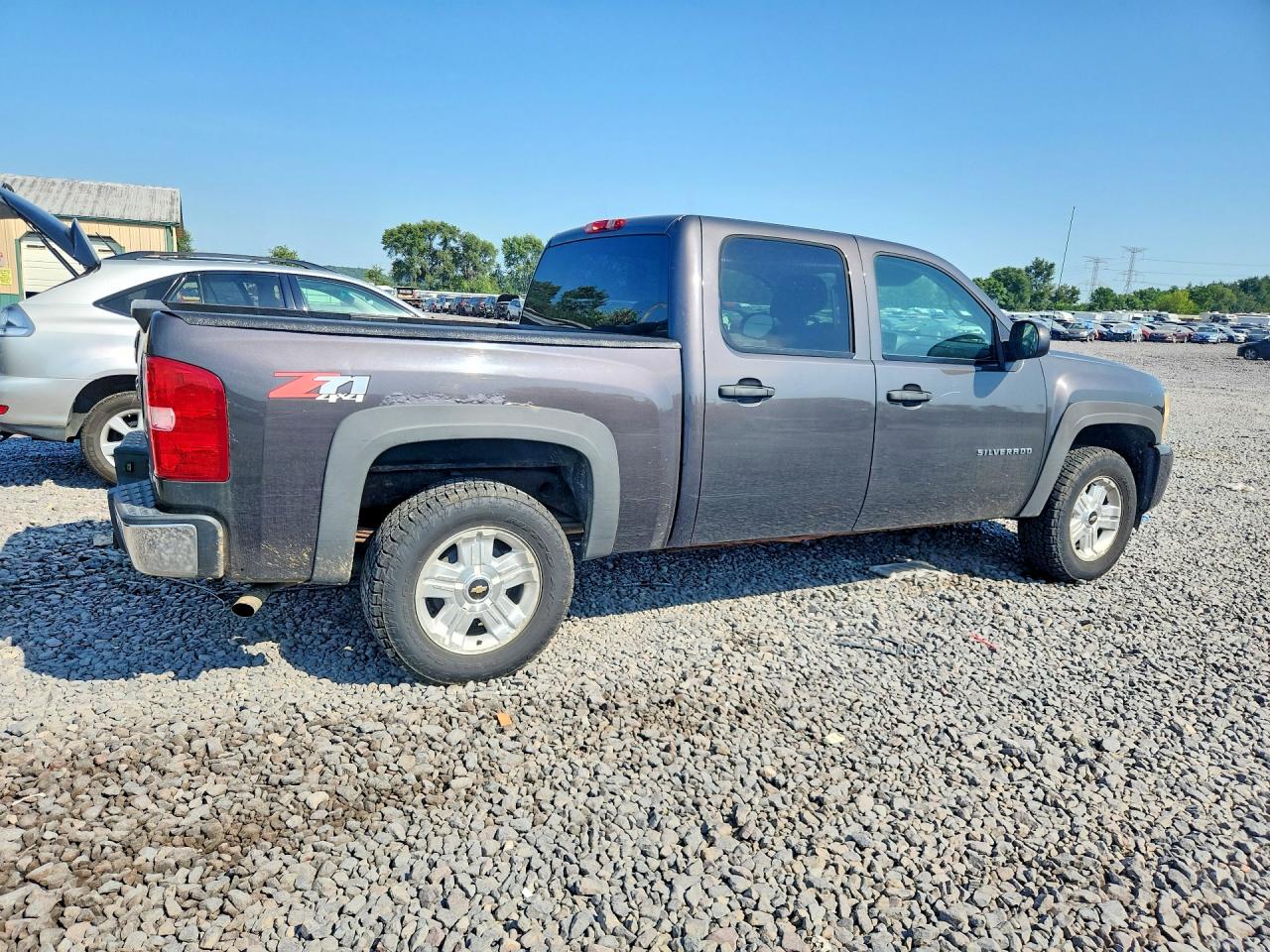 2011 Chevrolet Silverado K1500 Lt Charcoal vin: 3GCPKSE34BG231036
