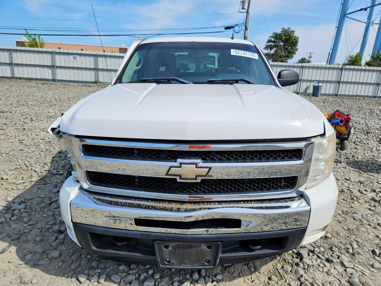 2011 Chevrolet Silverado K1500 Lt White vin: 3GCPKSE34BG238049