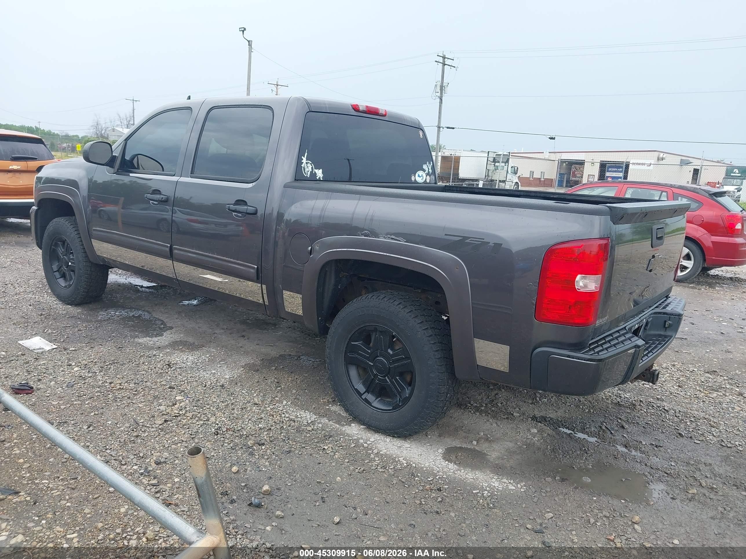 2011 Chevrolet Silverado 1500 Lt Серый vin: 3GCPKSE34BG263436