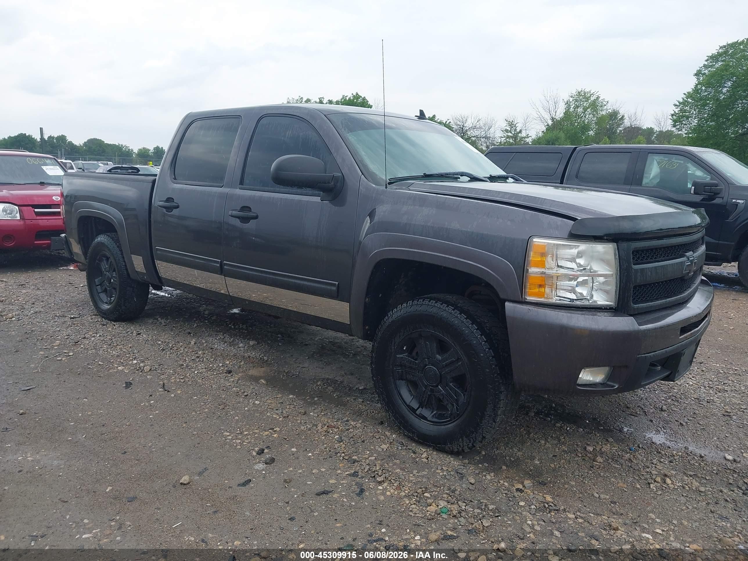 2011 Chevrolet Silverado 1500 Lt Gray vin: 3GCPKSE34BG263436