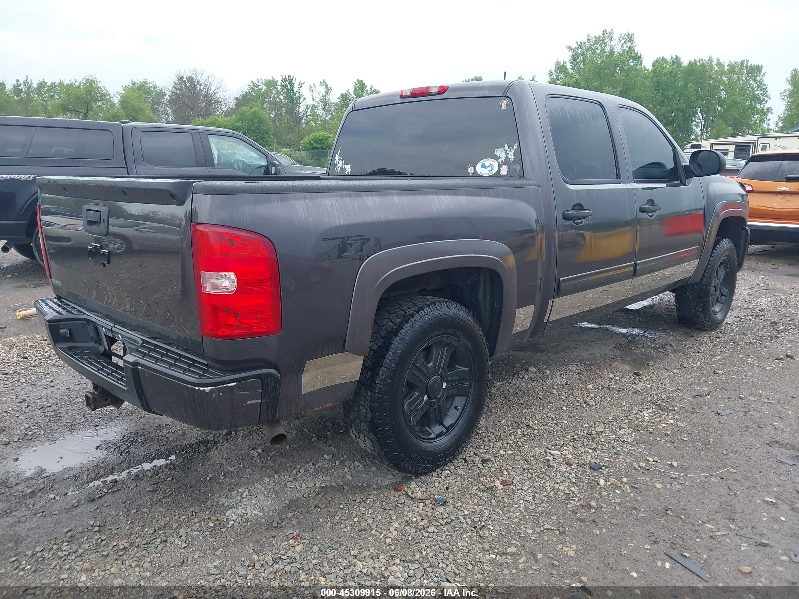 2011 Chevrolet Silverado 1500 Lt Серый vin: 3GCPKSE34BG263436