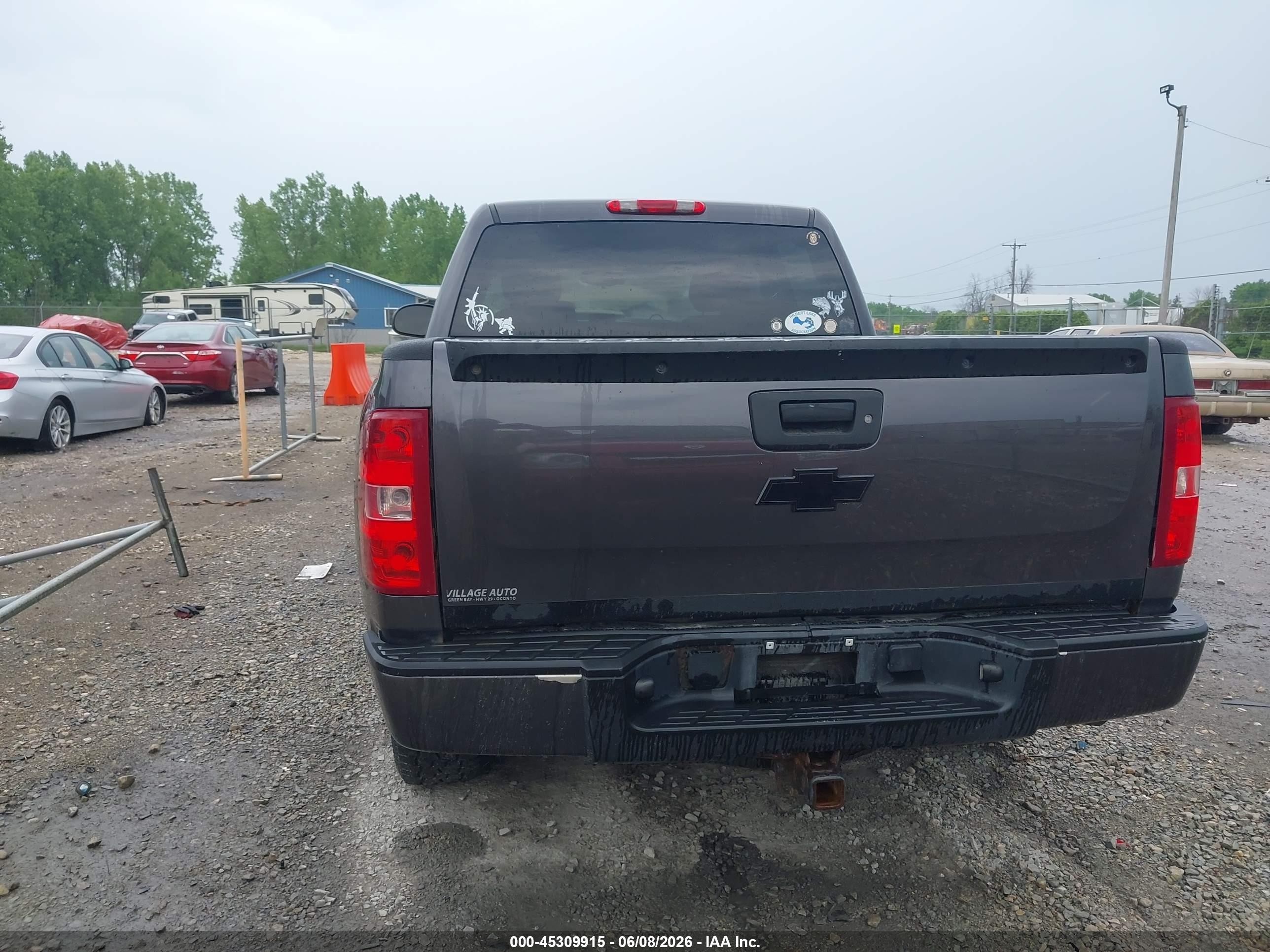 2011 Chevrolet Silverado 1500 Lt Серый vin: 3GCPKSE34BG263436