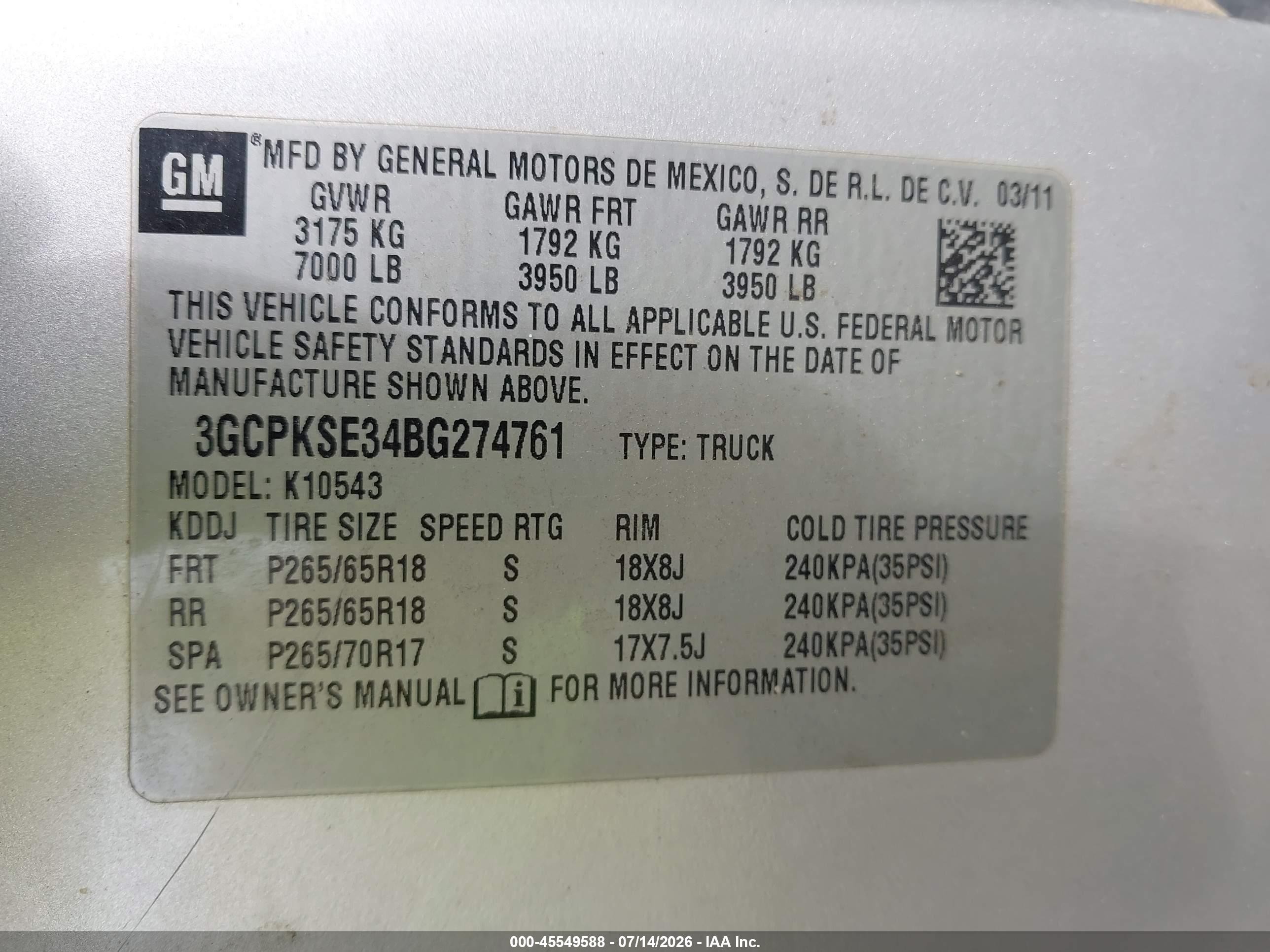 2011 Chevrolet Silverado 1500 Lt Silver vin: 3GCPKSE34BG274761