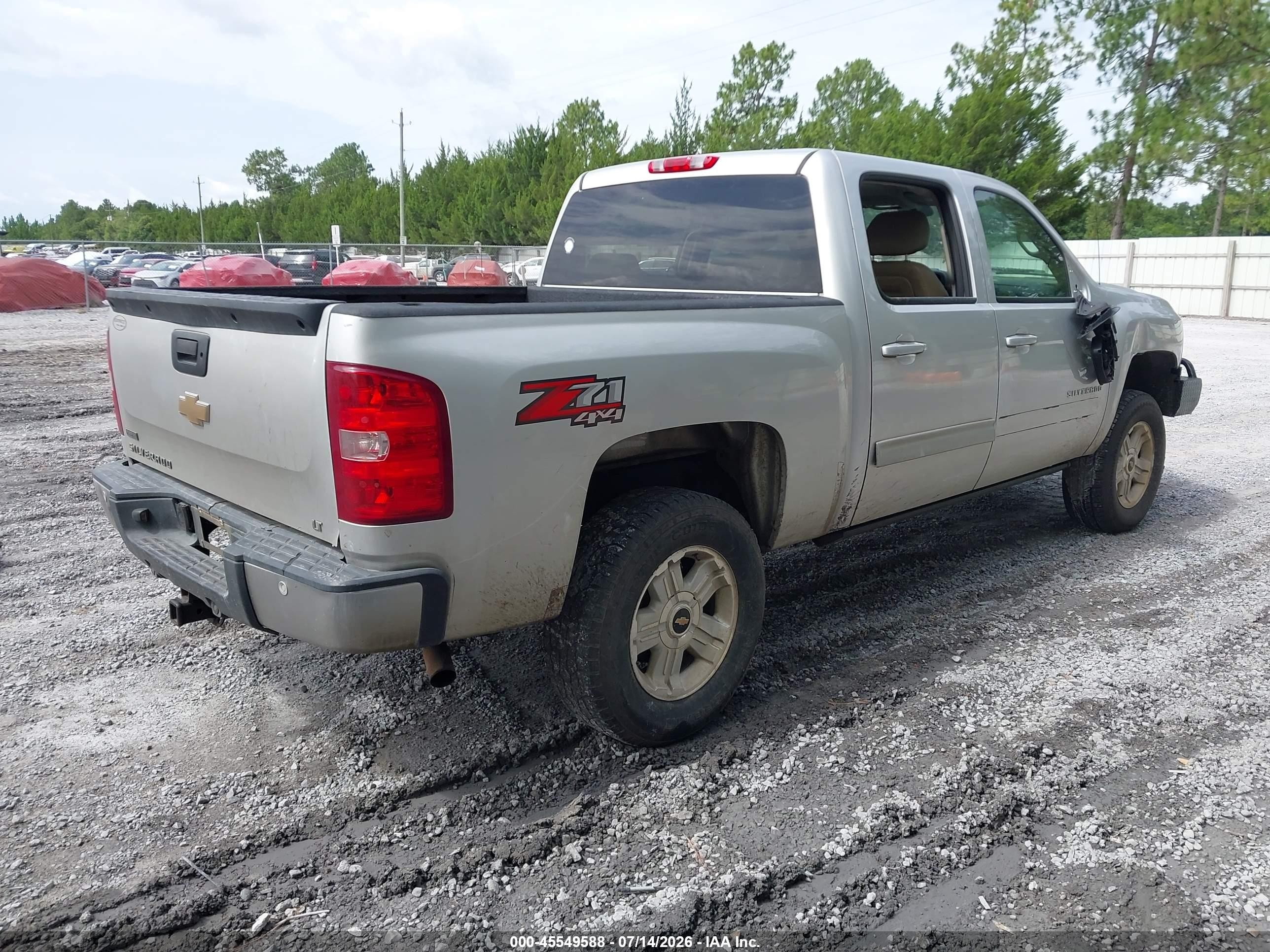 2011 Chevrolet Silverado 1500 Lt Silver vin: 3GCPKSE34BG274761