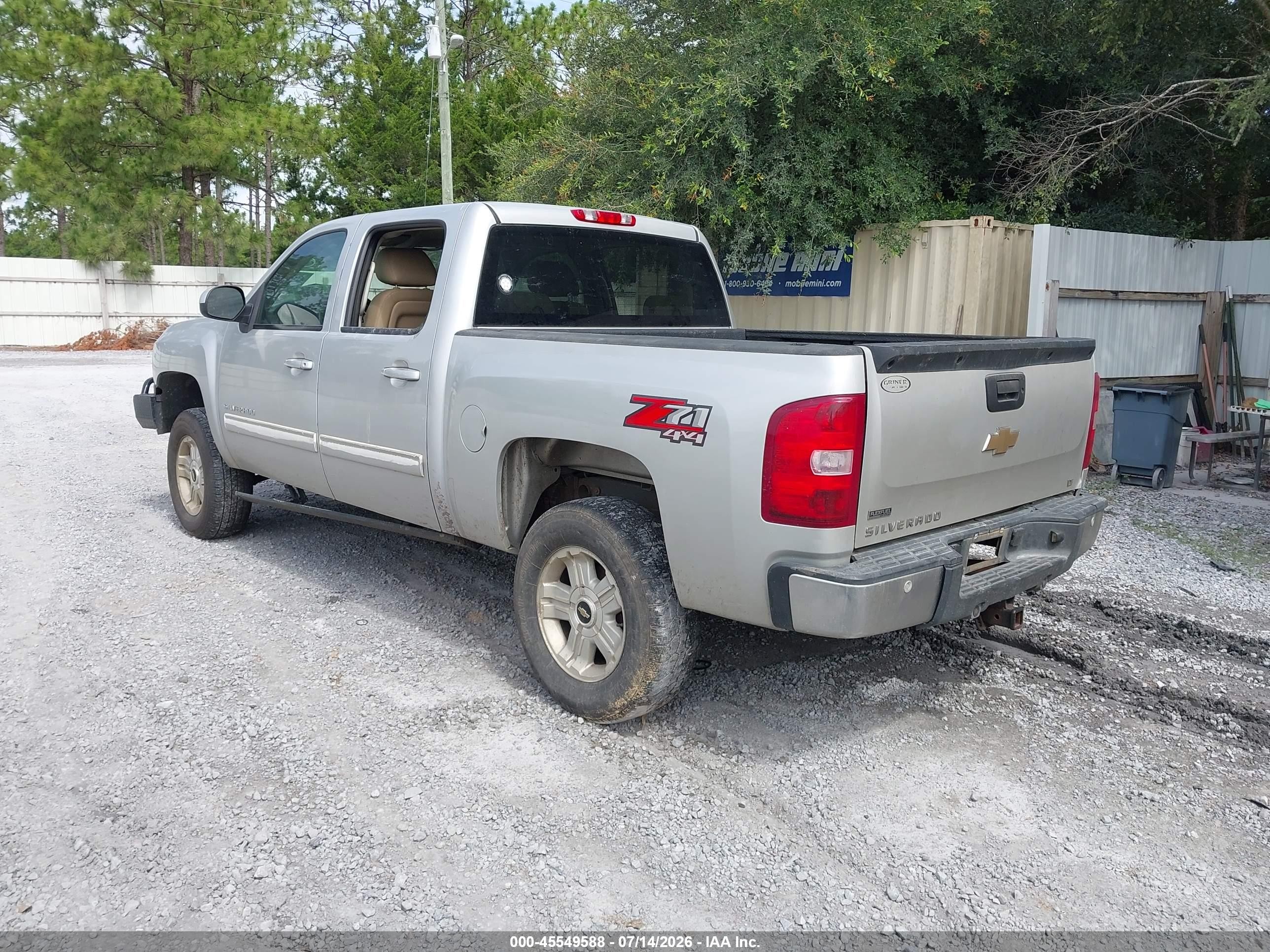 2011 Chevrolet Silverado 1500 Lt Silver vin: 3GCPKSE34BG274761