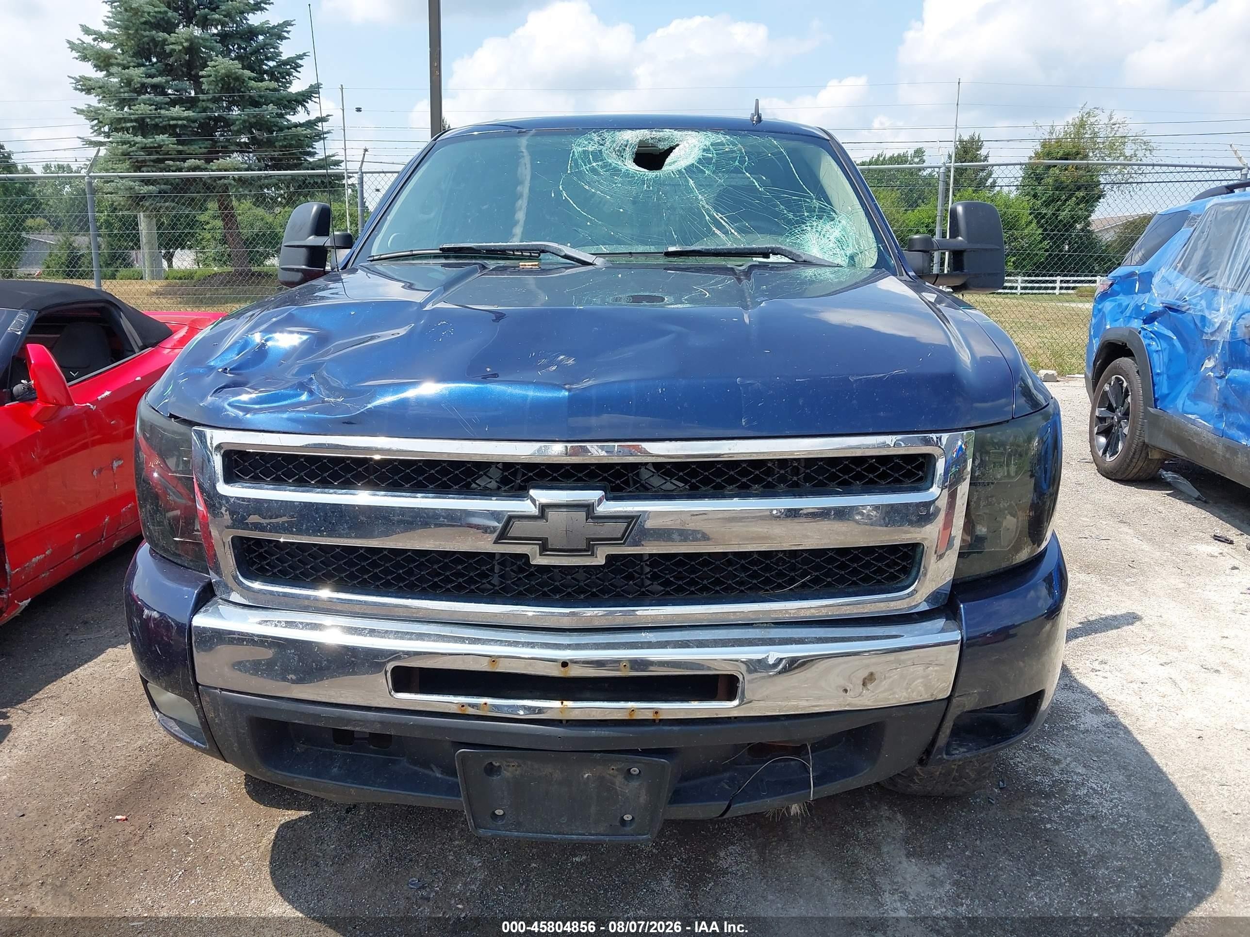 2011 Chevrolet Silverado 1500 Lt Blue vin: 3GCPKSE34BG313607