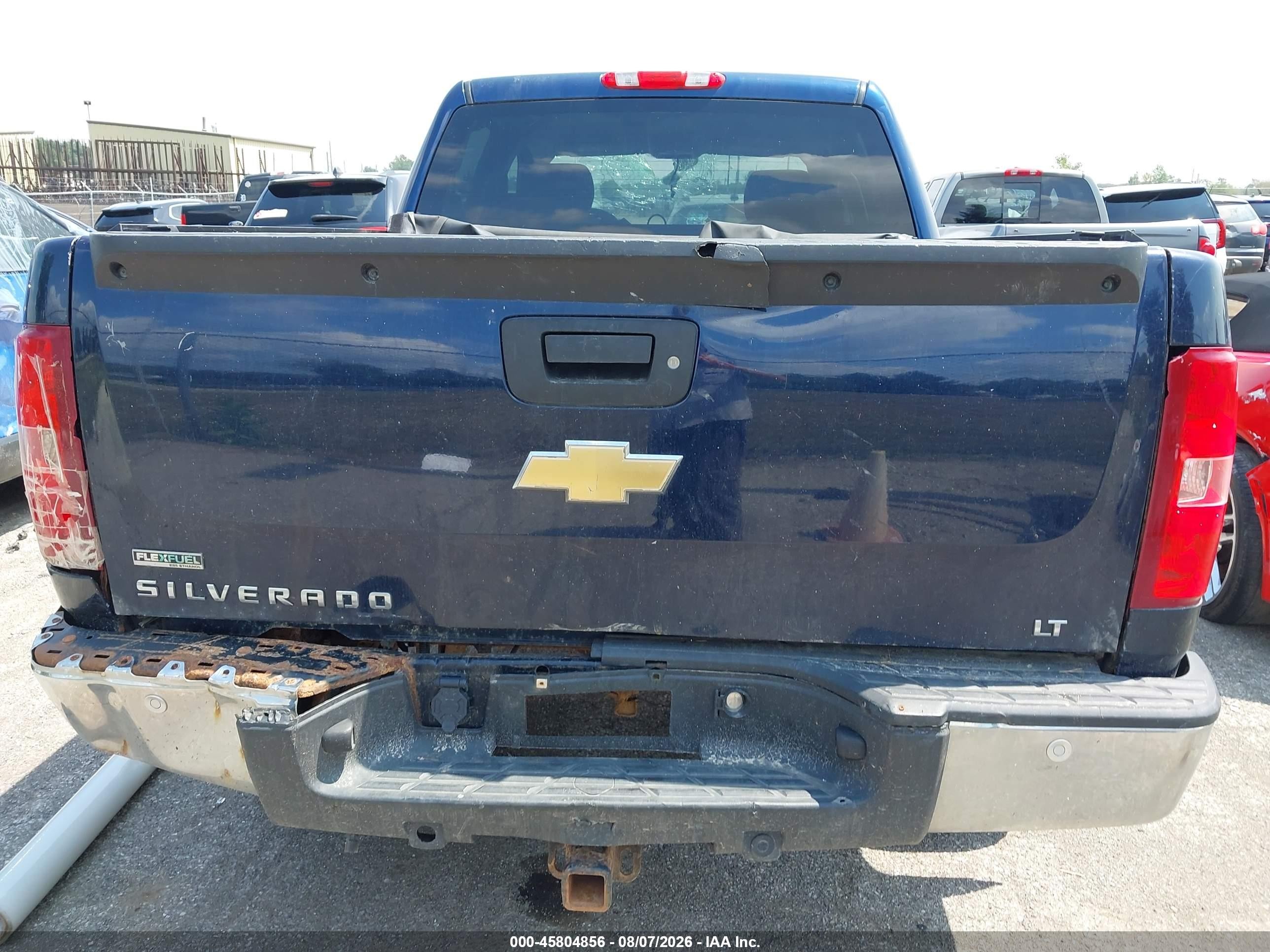 2011 Chevrolet Silverado 1500 Lt Blue vin: 3GCPKSE34BG313607