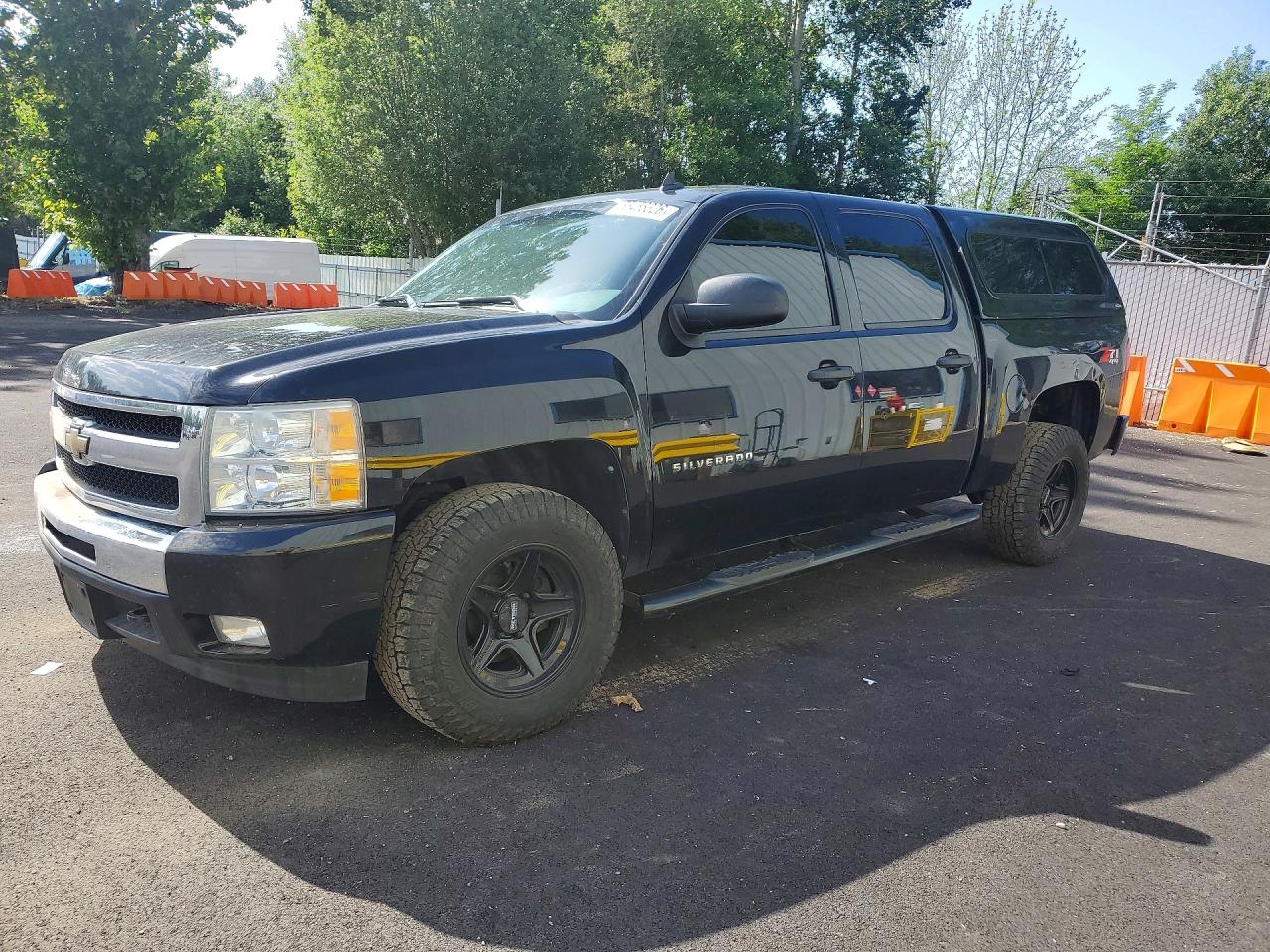 2011 Chevrolet Silverado K1500 Lt Black vin: 3GCPKSE35BG123718
