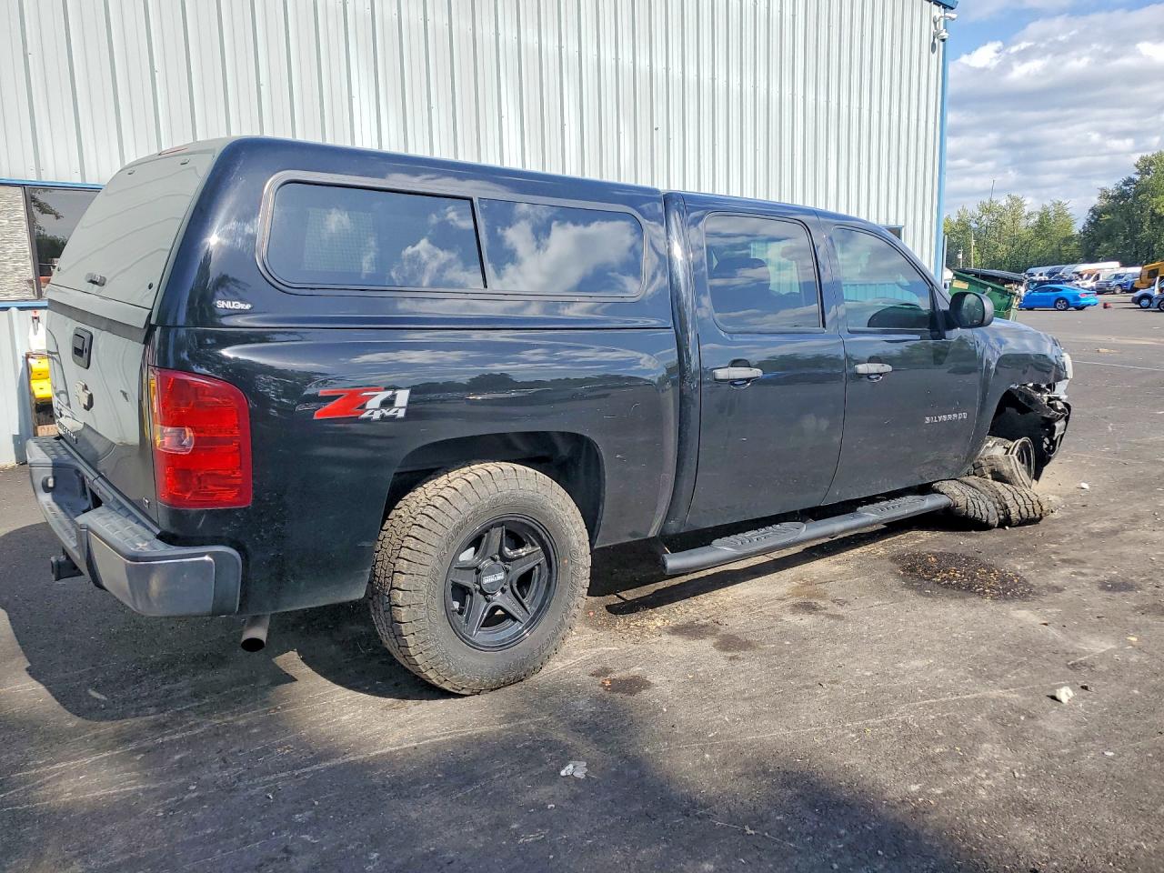 2011 Chevrolet Silverado K1500 Lt Black vin: 3GCPKSE35BG123718