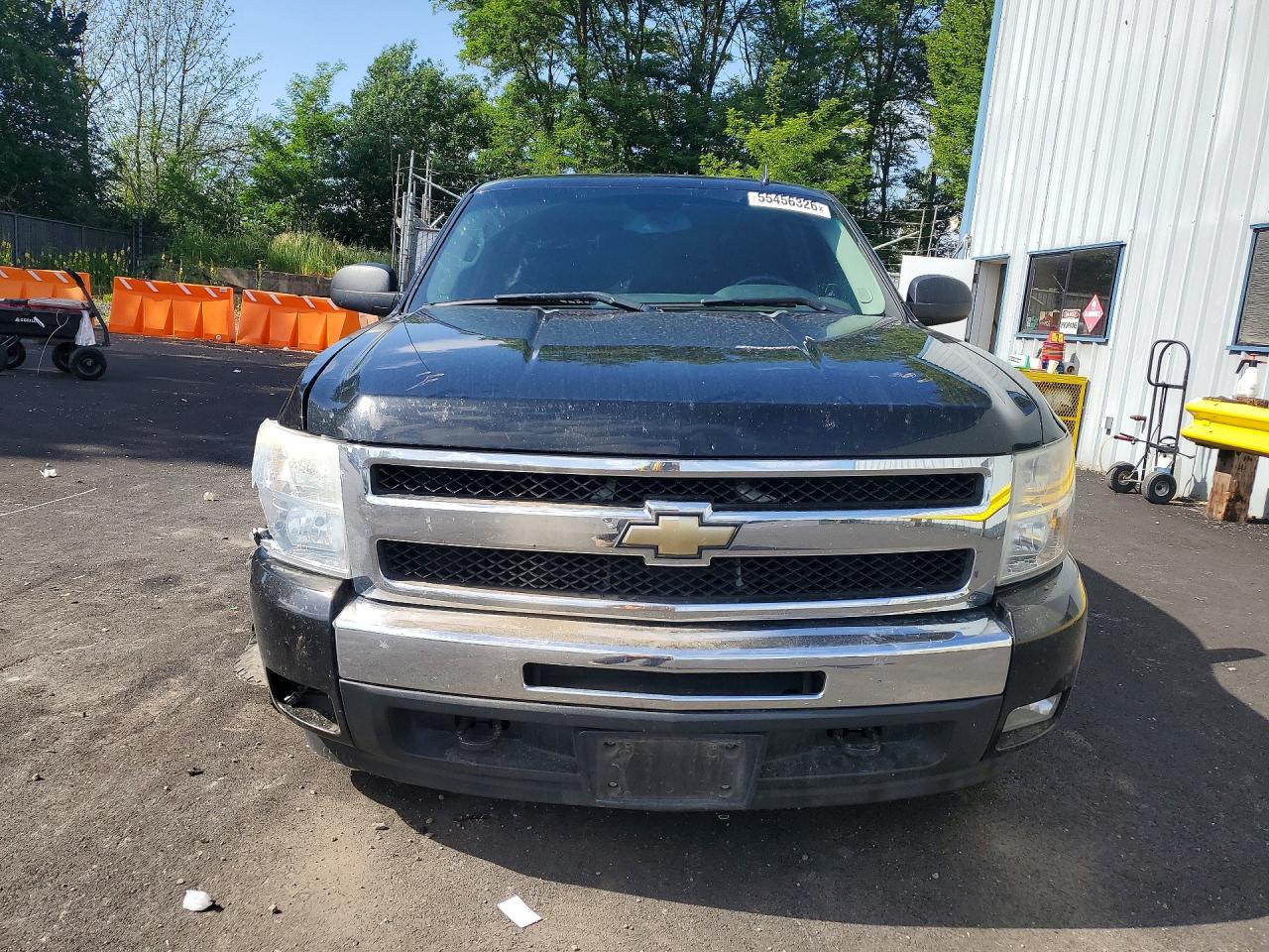 2011 Chevrolet Silverado K1500 Lt Black vin: 3GCPKSE35BG123718