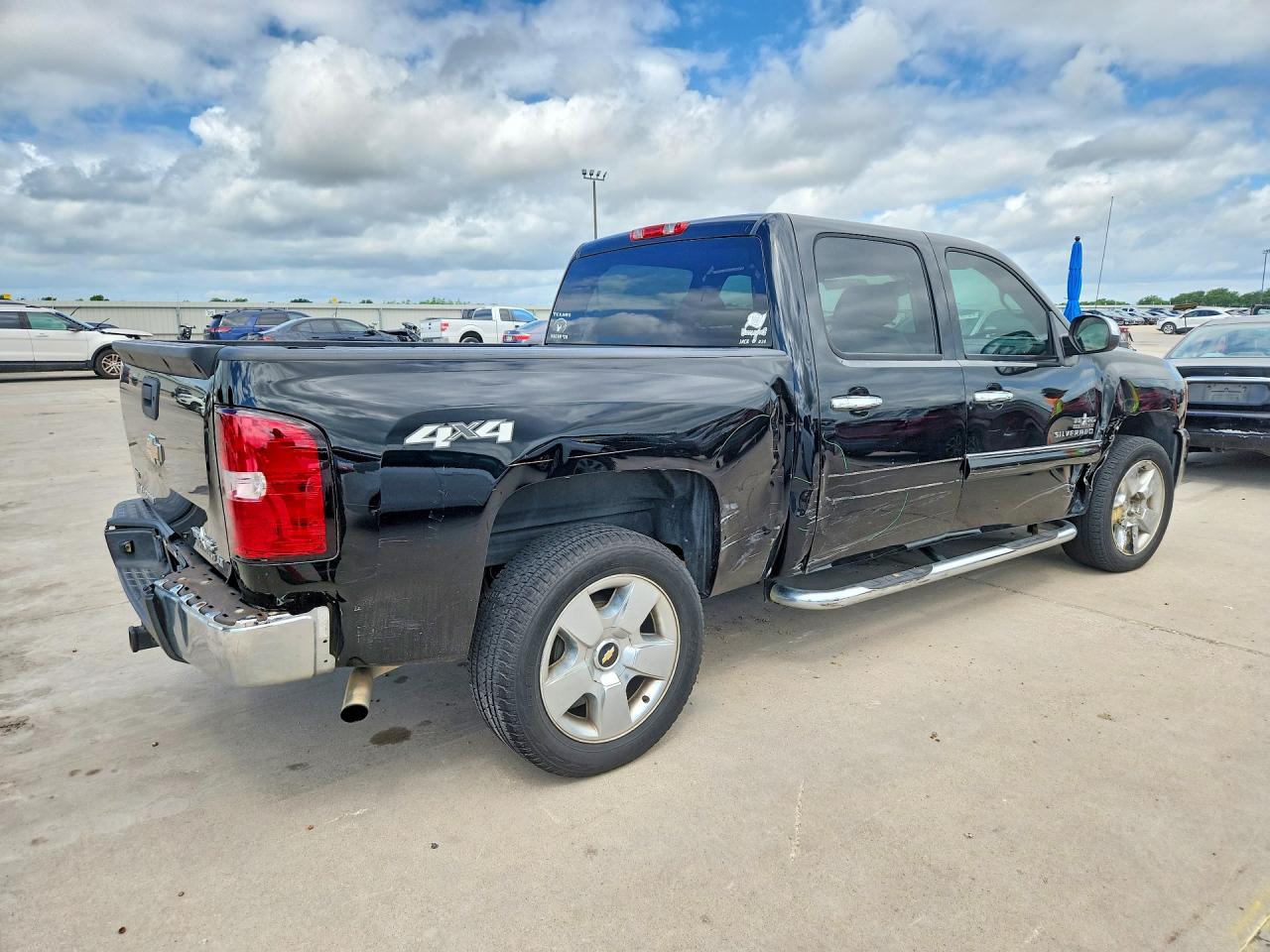 2011 Chevrolet Silverado K1500 Lt Black vin: 3GCPKSE35BG204413