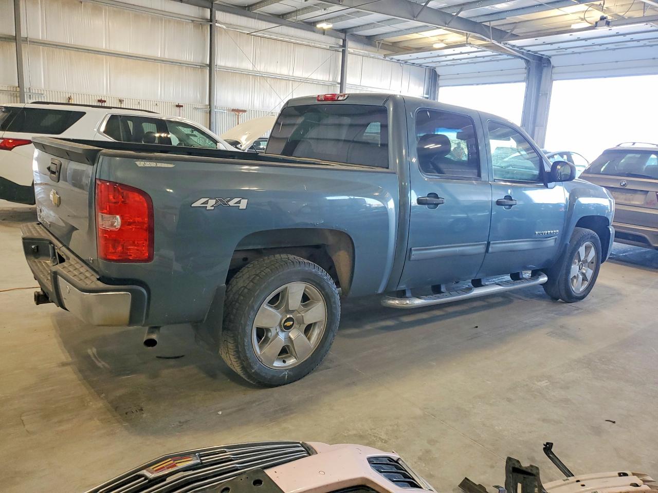 2011 Chevrolet Silverado K1500 Lt Blue vin: 3GCPKSE35BG264353