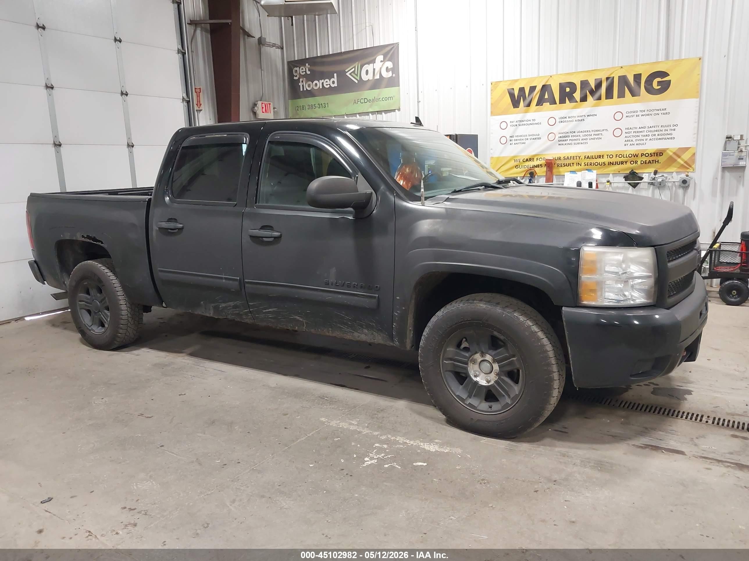 2011 Chevrolet Silverado 1500 Lt Black vin: 3GCPKSE35BG340167